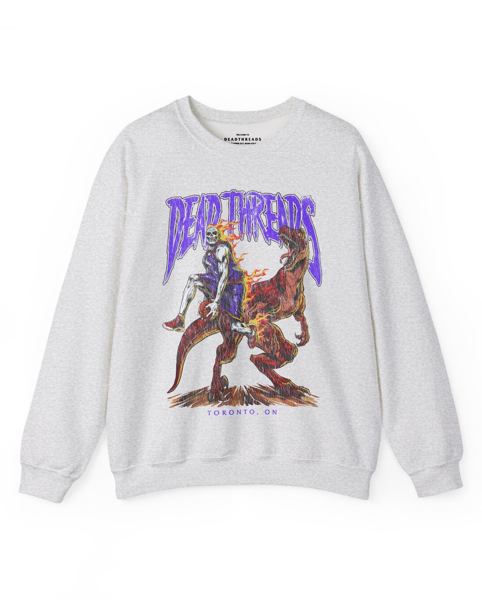 TORONTO BASKETBALL - CREWNECK SWEATSHIRT – Sweatshirt – Dead Threads Apparel