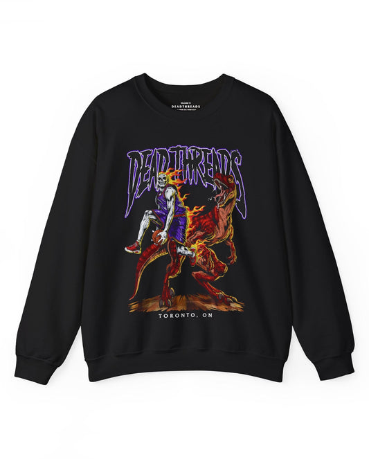 TORONTO BASKETBALL - CREWNECK SWEATSHIRT – Sweatshirt – Dead Threads Apparel