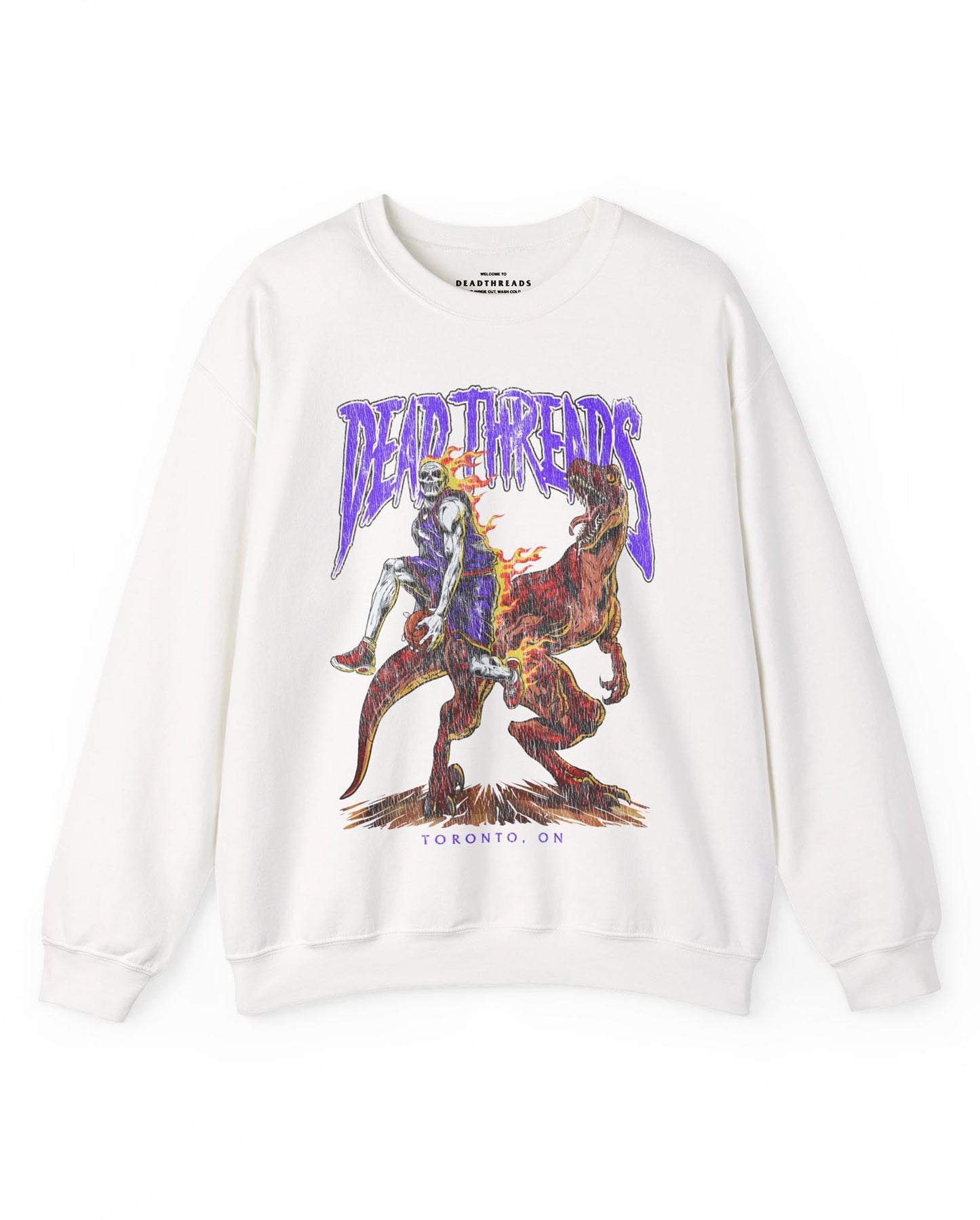 TORONTO BASKETBALL - CREWNECK SWEATSHIRT – Sweatshirt – Dead Threads Apparel