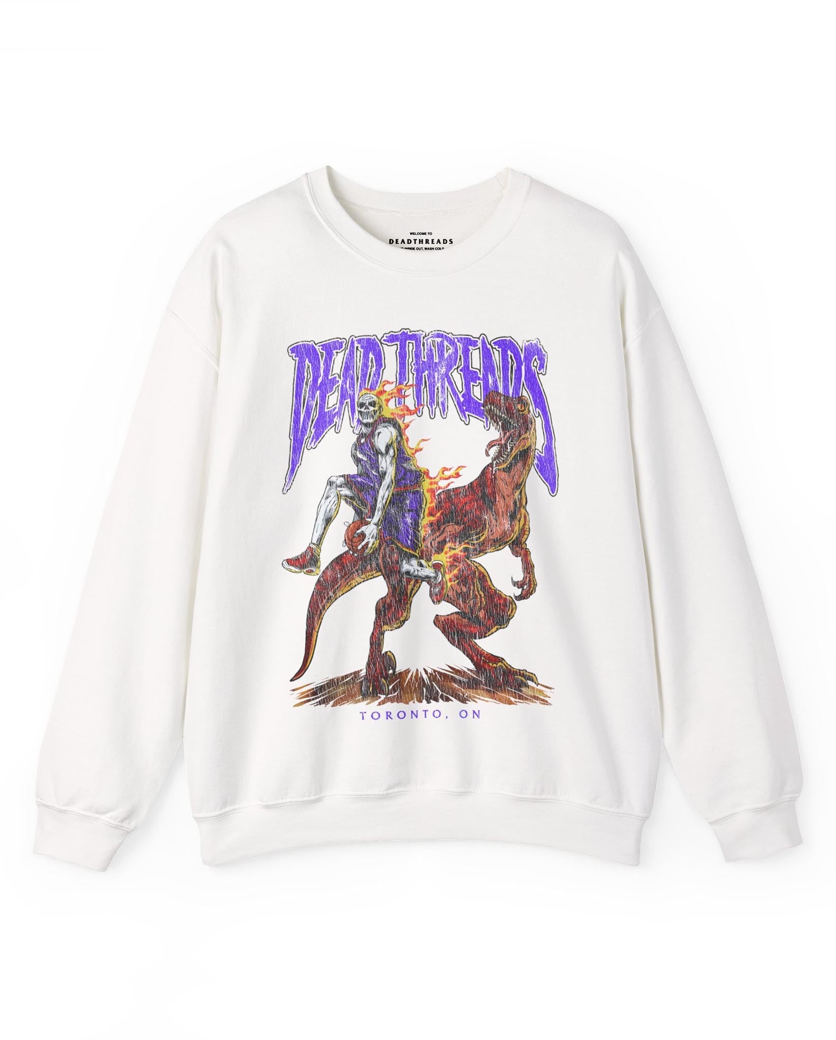 TORONTO BASKETBALL - CREWNECK SWEATSHIRT – Sweatshirt – Dead Threads Apparel