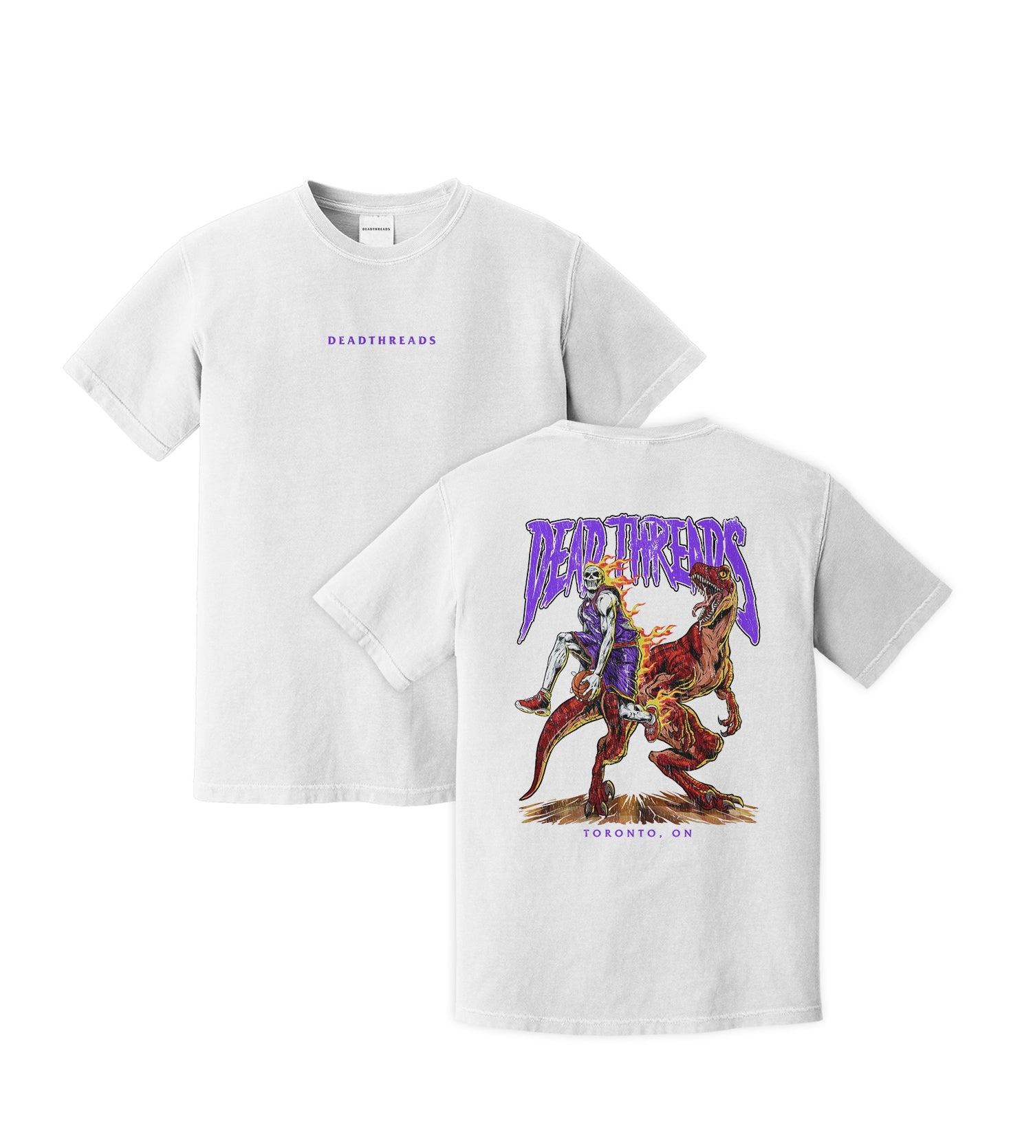 TORONTO BASKETBALL - “DT ESSENTIAL" PREMIUM T - SHIRT – T-Shirt – Dead Threads Apparel
