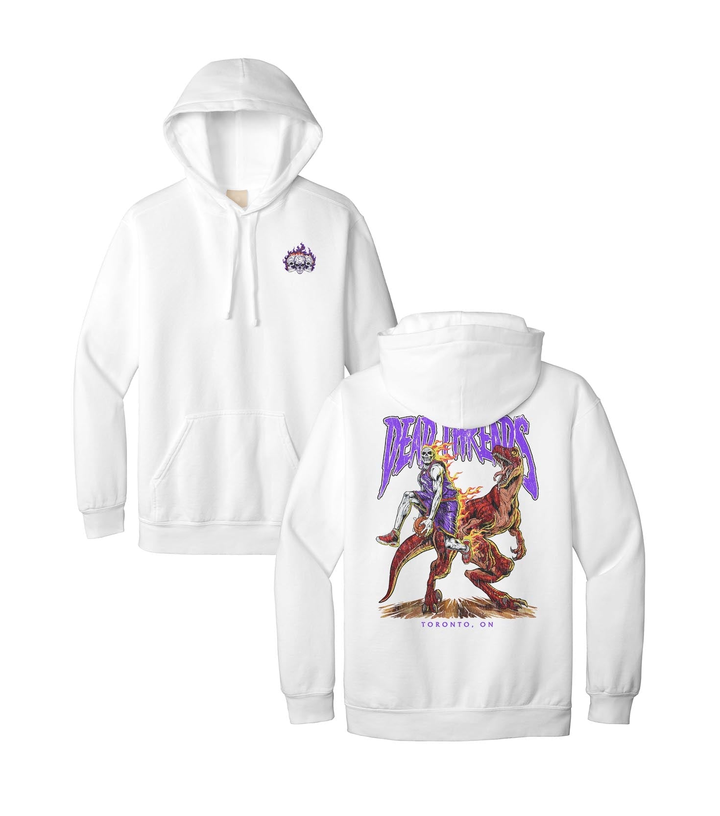 TORONTO BASKETBALL - HOODIE – Hoodie – Dead Threads Apparel