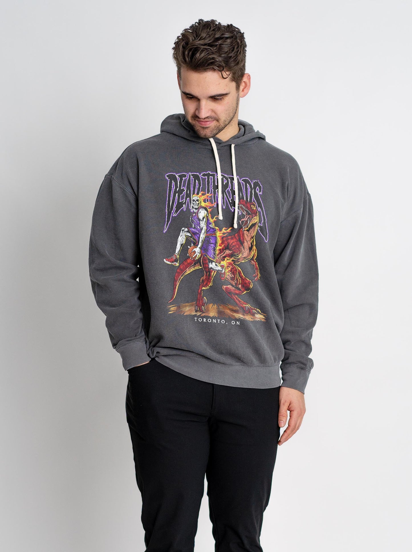 TORONTO BASKETBALL - LIGHTWEIGHT HOODIE – Lightweight – Dead Threads Apparel