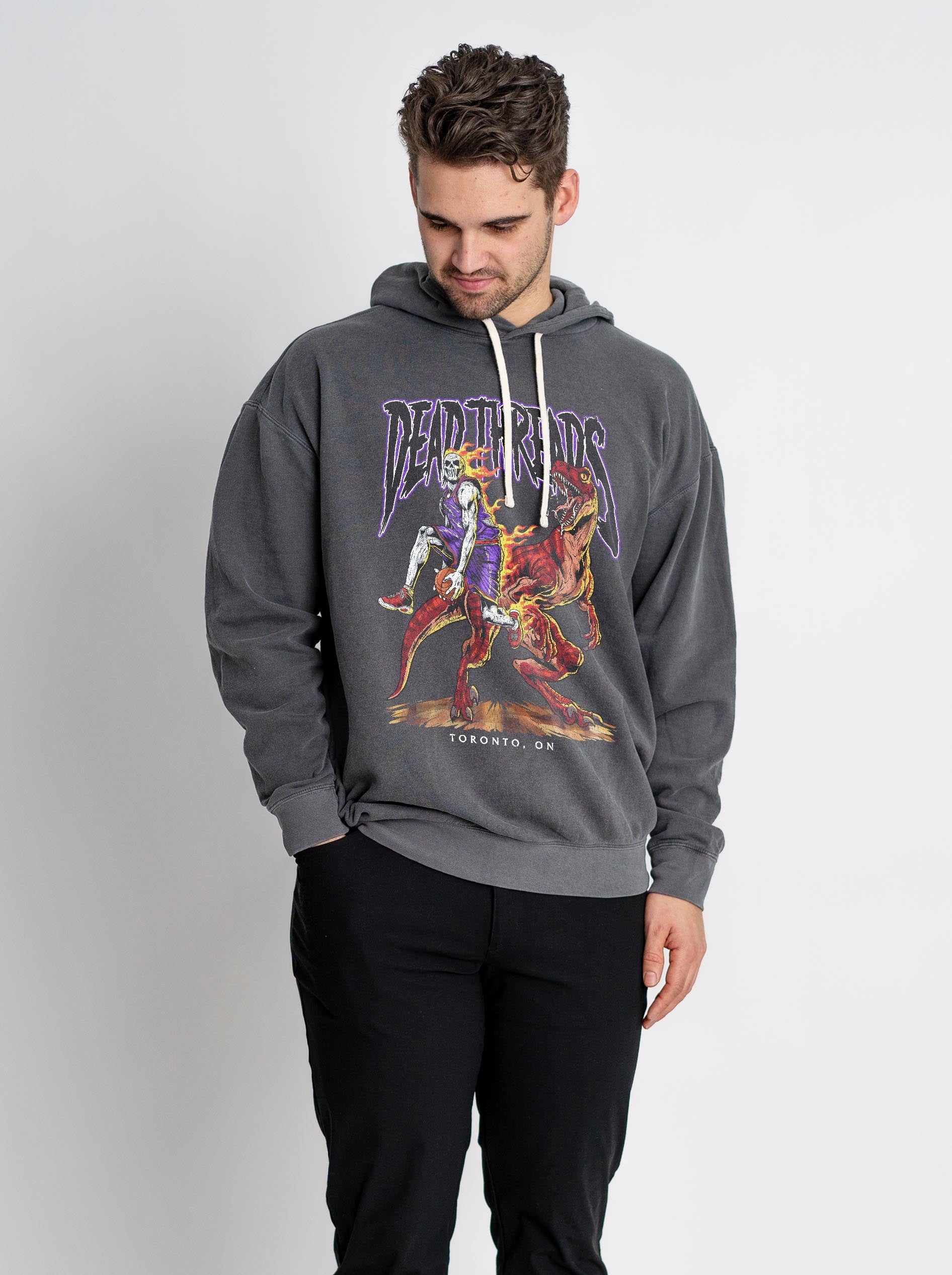 TORONTO BASKETBALL - LIGHTWEIGHT HOODIE – Lightweight – Dead Threads Apparel