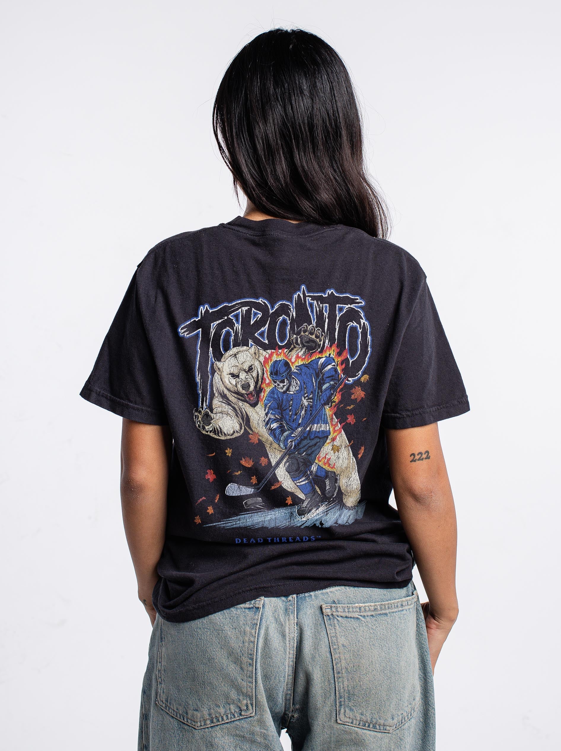 TORONTO HOCKEY - “3 SKULL” PREMIUM T - SHIRT – T-Shirt – Dead Threads Apparel
