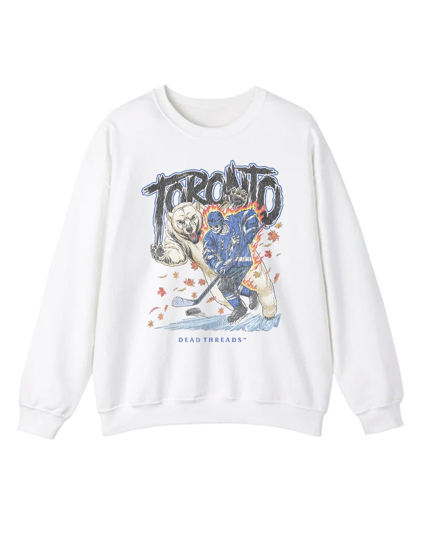 TORONTO HOCKEY CREWNECK SWEATSHIRT – Sweatshirt – Dead Threads Apparel