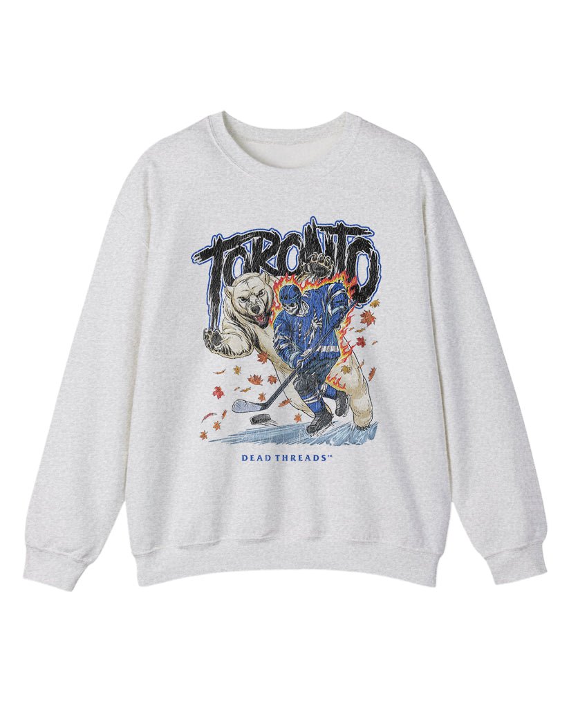TORONTO HOCKEY CREWNECK SWEATSHIRT – Sweatshirt – Dead Threads Apparel
