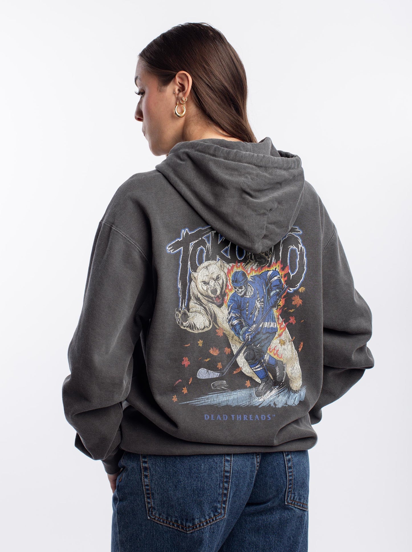TORONTO HOCKEY - “DT ESSENTIAL" HOODIE – Hoodie – Dead Threads Apparel
