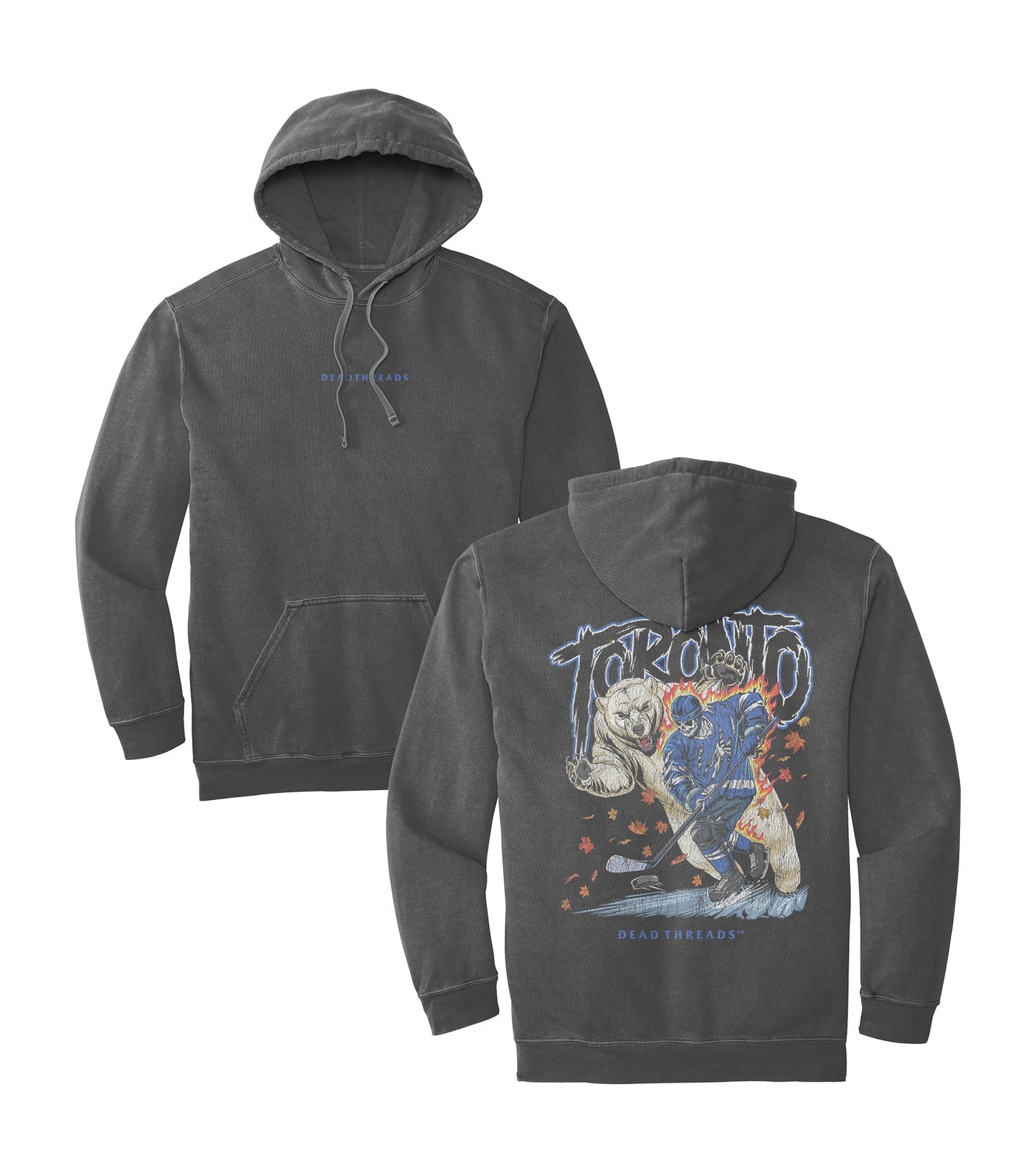 TORONTO HOCKEY - “DT ESSENTIAL" HOODIE – Hoodie – Dead Threads Apparel