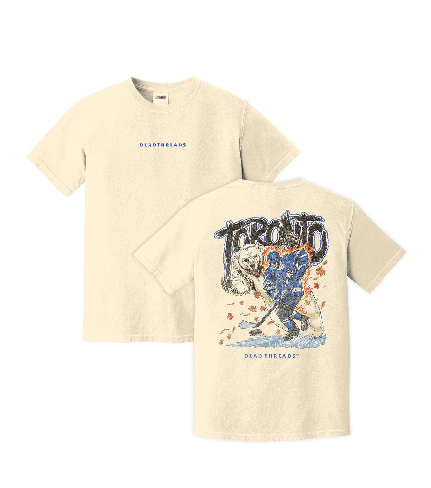 TORONTO HOCKEY - “DT ESSENTIAL" PREMIUM T - SHIRT – T-Shirt – Dead Threads Apparel