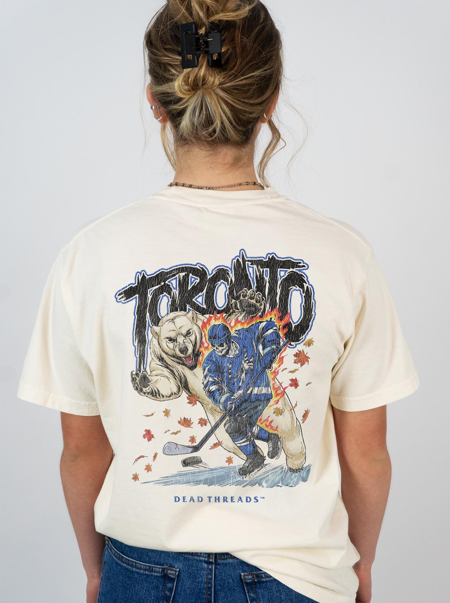 TORONTO HOCKEY - “DT ESSENTIAL" PREMIUM T - SHIRT – T-Shirt – Dead Threads Apparel