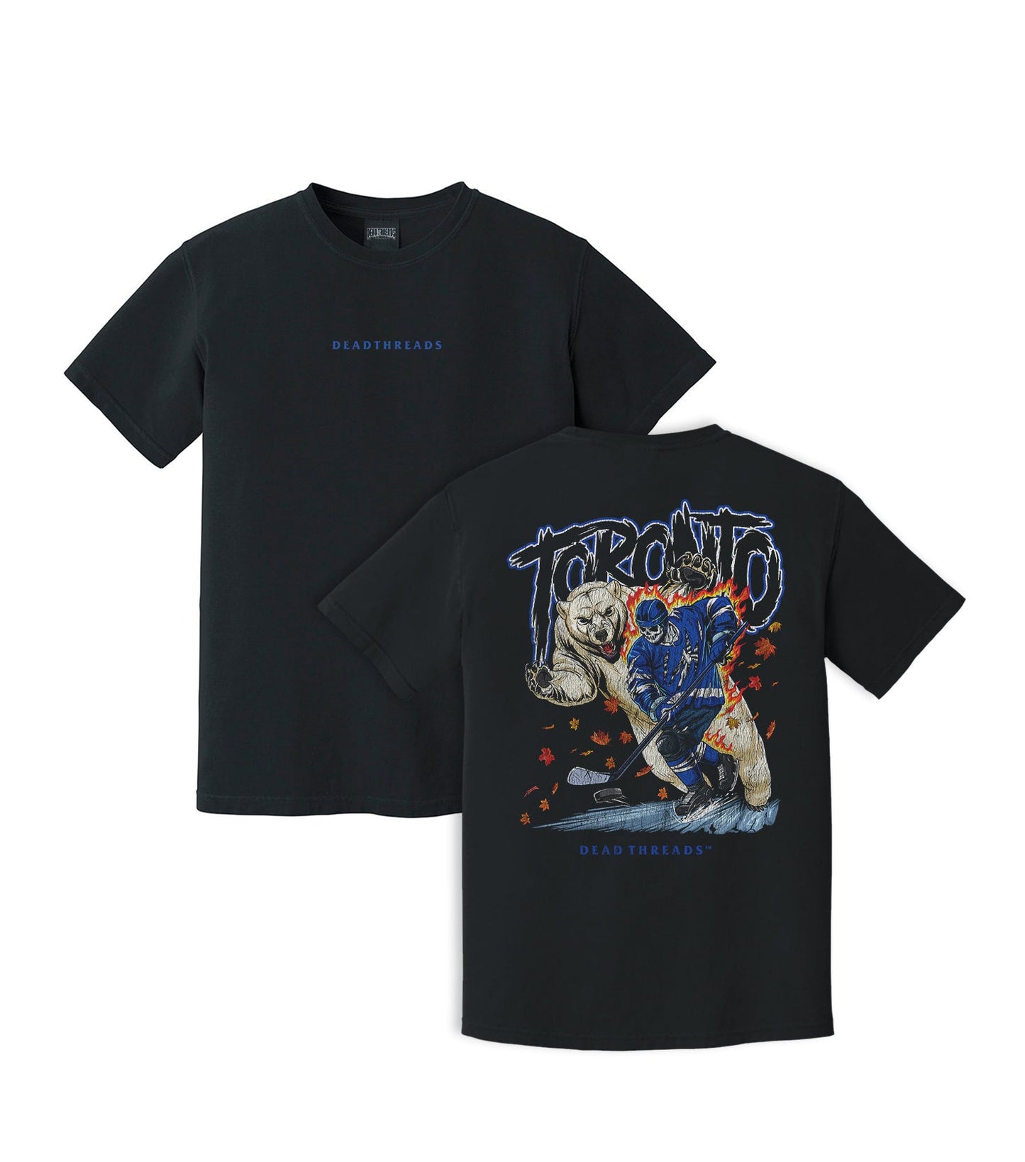 TORONTO HOCKEY - “DT ESSENTIAL" PREMIUM T - SHIRT – T-Shirt – Dead Threads Apparel