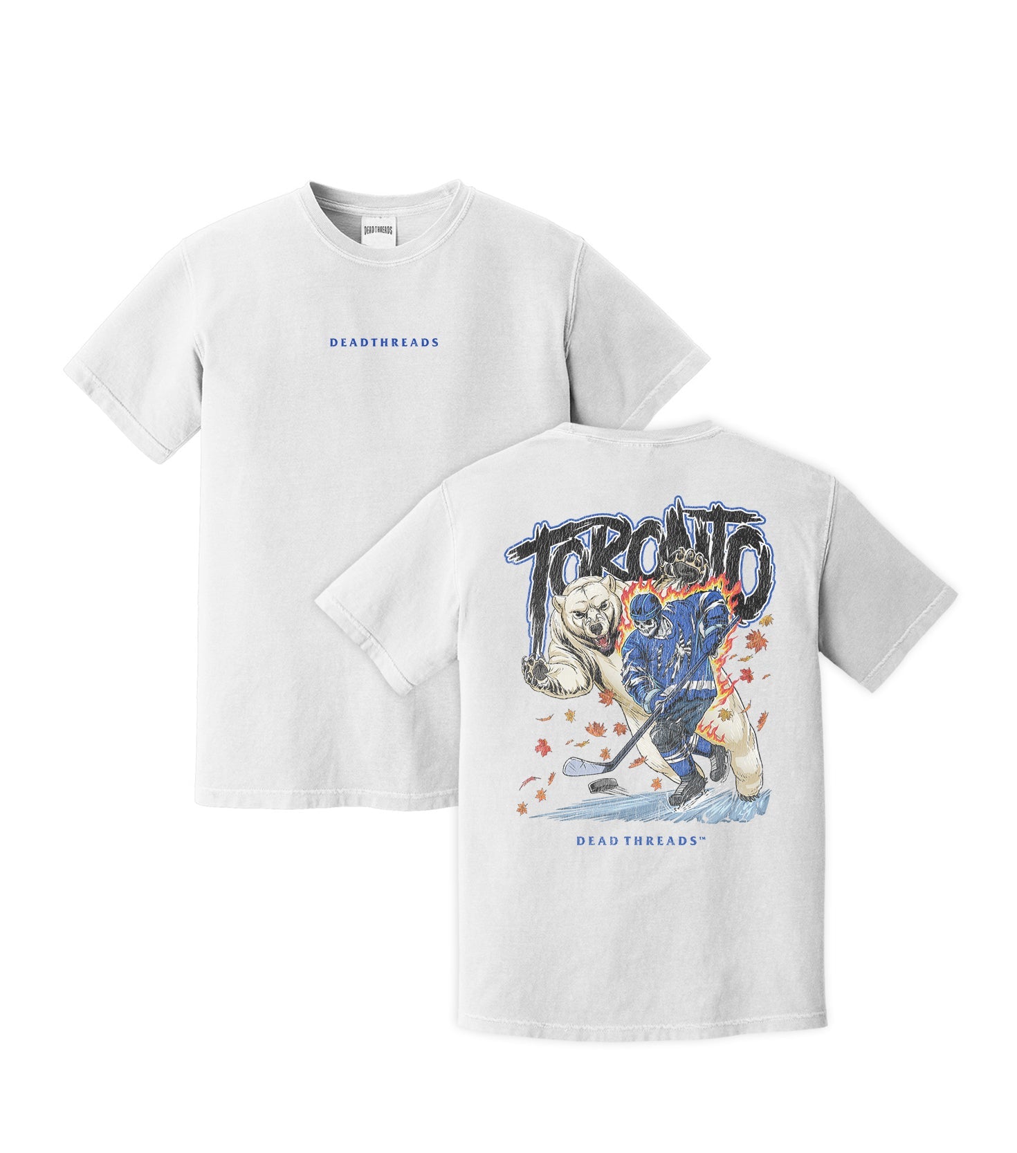 TORONTO HOCKEY - “DT ESSENTIAL" PREMIUM T - SHIRT – T-Shirt – Dead Threads Apparel