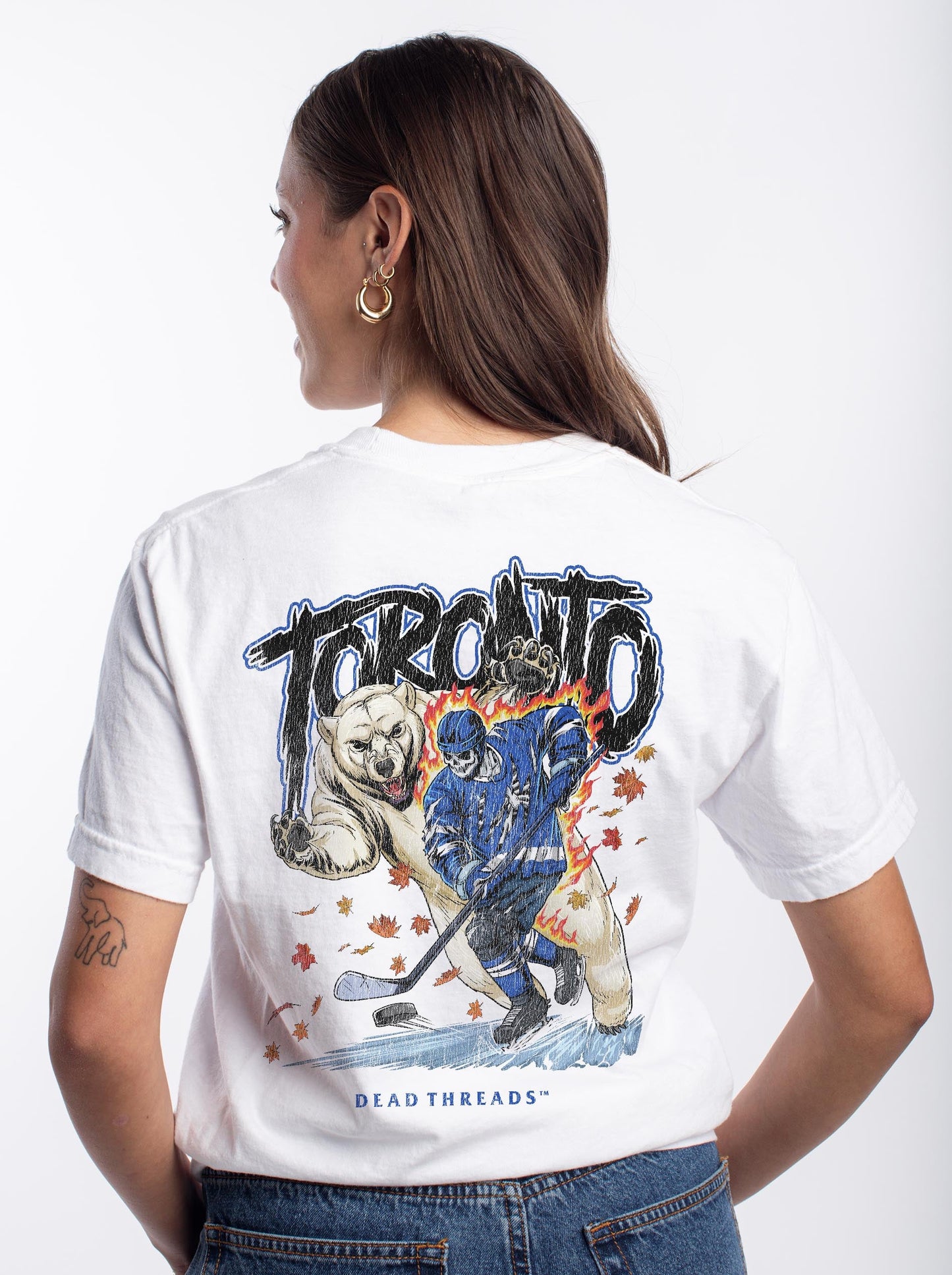 TORONTO HOCKEY - “DT ESSENTIAL" PREMIUM T - SHIRT – T-Shirt – Dead Threads Apparel