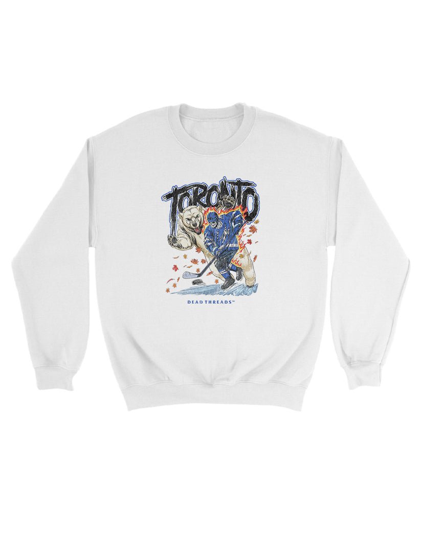 TORONTO HOCKEY KIDS CREWNECK SWEATSHIRT – Kids clothes – Dead Threads Apparel
