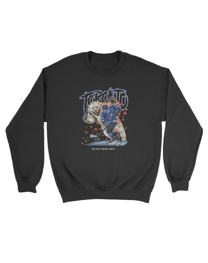 TORONTO HOCKEY KIDS CREWNECK SWEATSHIRT – Kids clothes – Dead Threads Apparel