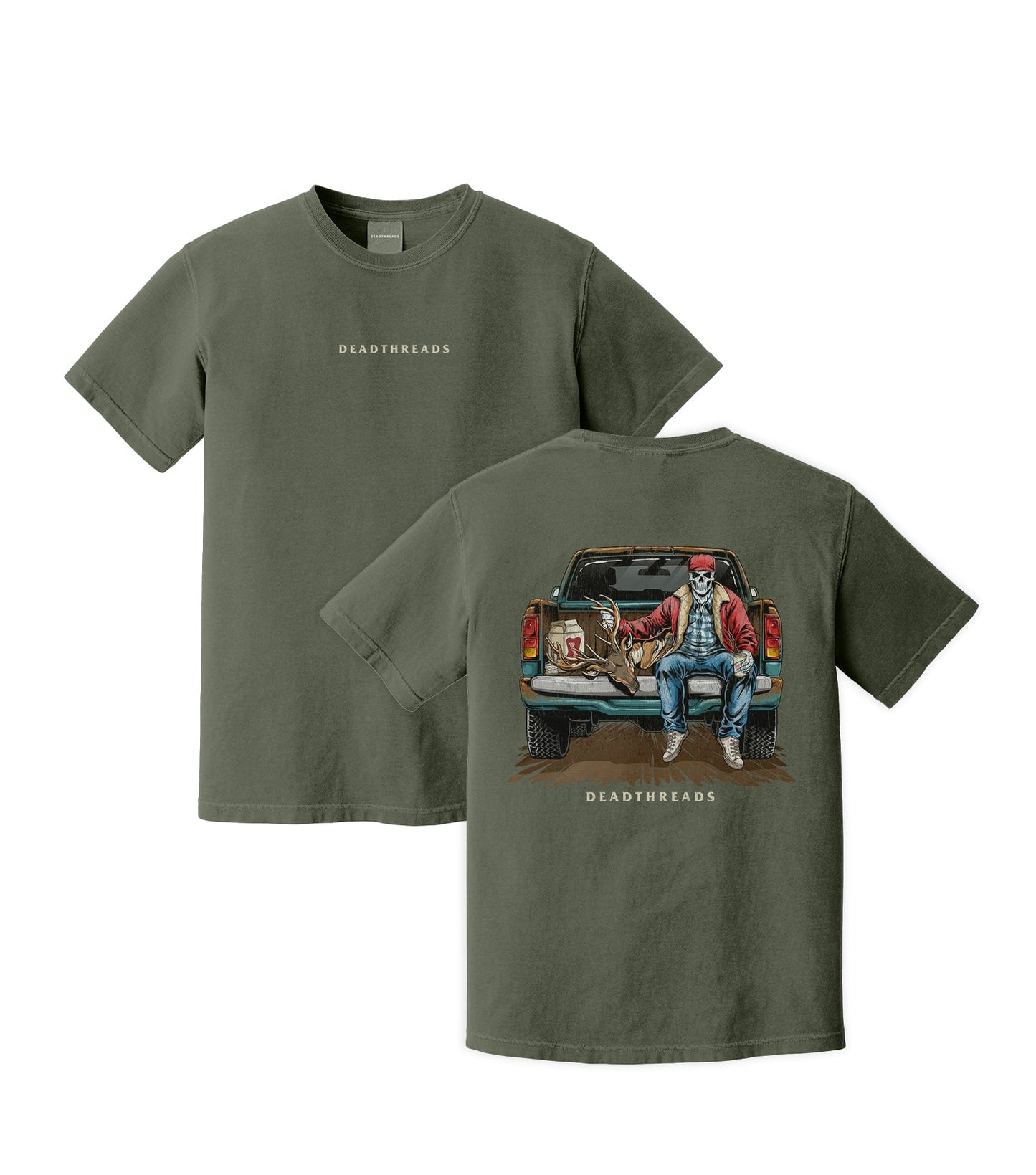 TRUCK BED - “DT ESSENTIAL" PREMIUM T - SHIRT – T-Shirt – Dead Threads Apparel