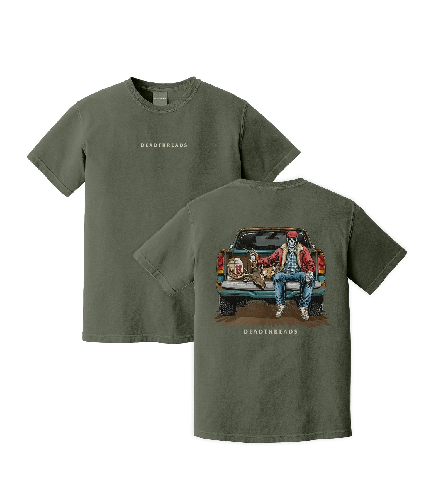 TRUCK BED - “DT ESSENTIAL" PREMIUM T - SHIRT – T-Shirt – Dead Threads Apparel