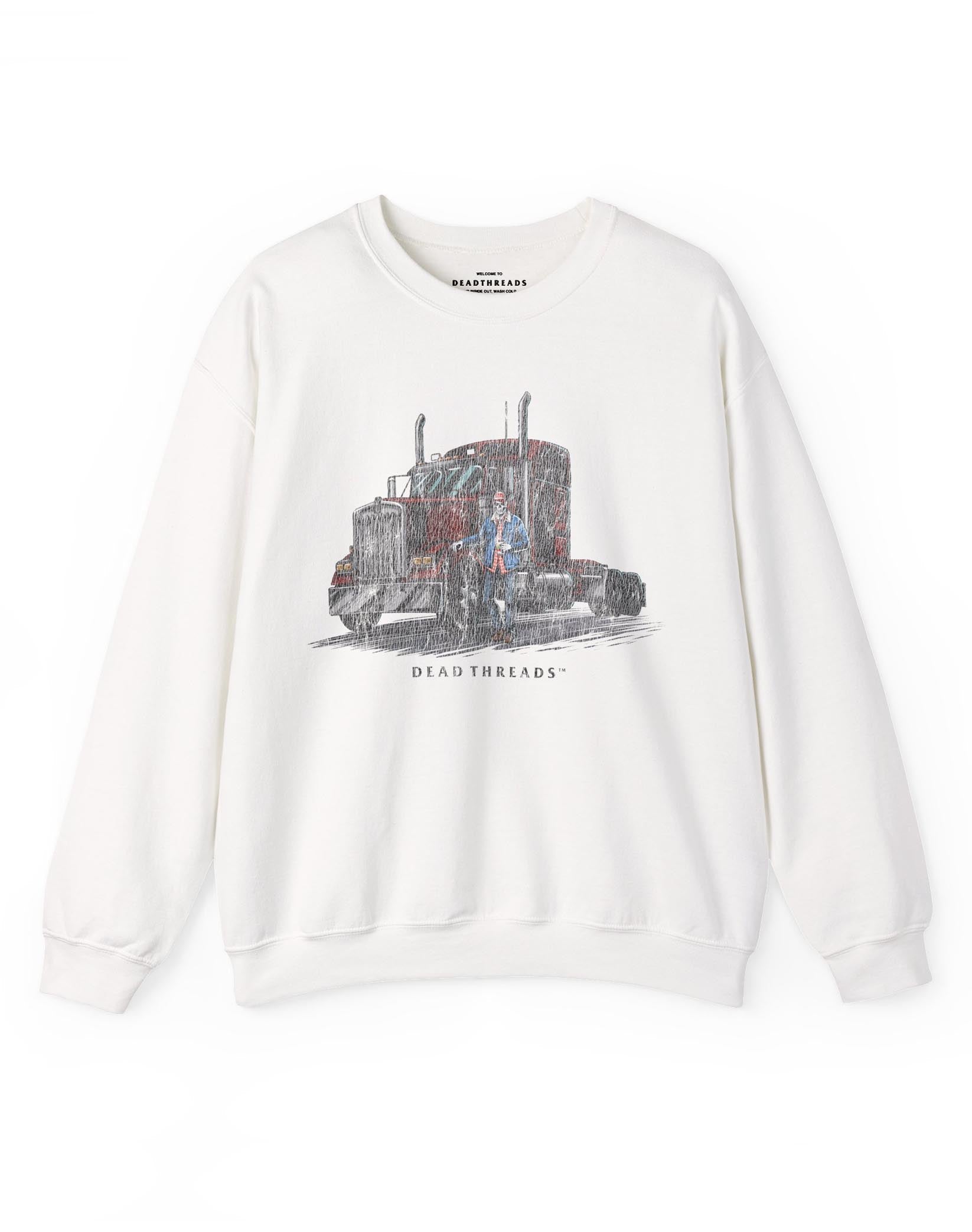 TRUCKED UP CREWNECK SWEATSHIRT – Sweatshirt – Dead Threads Apparel