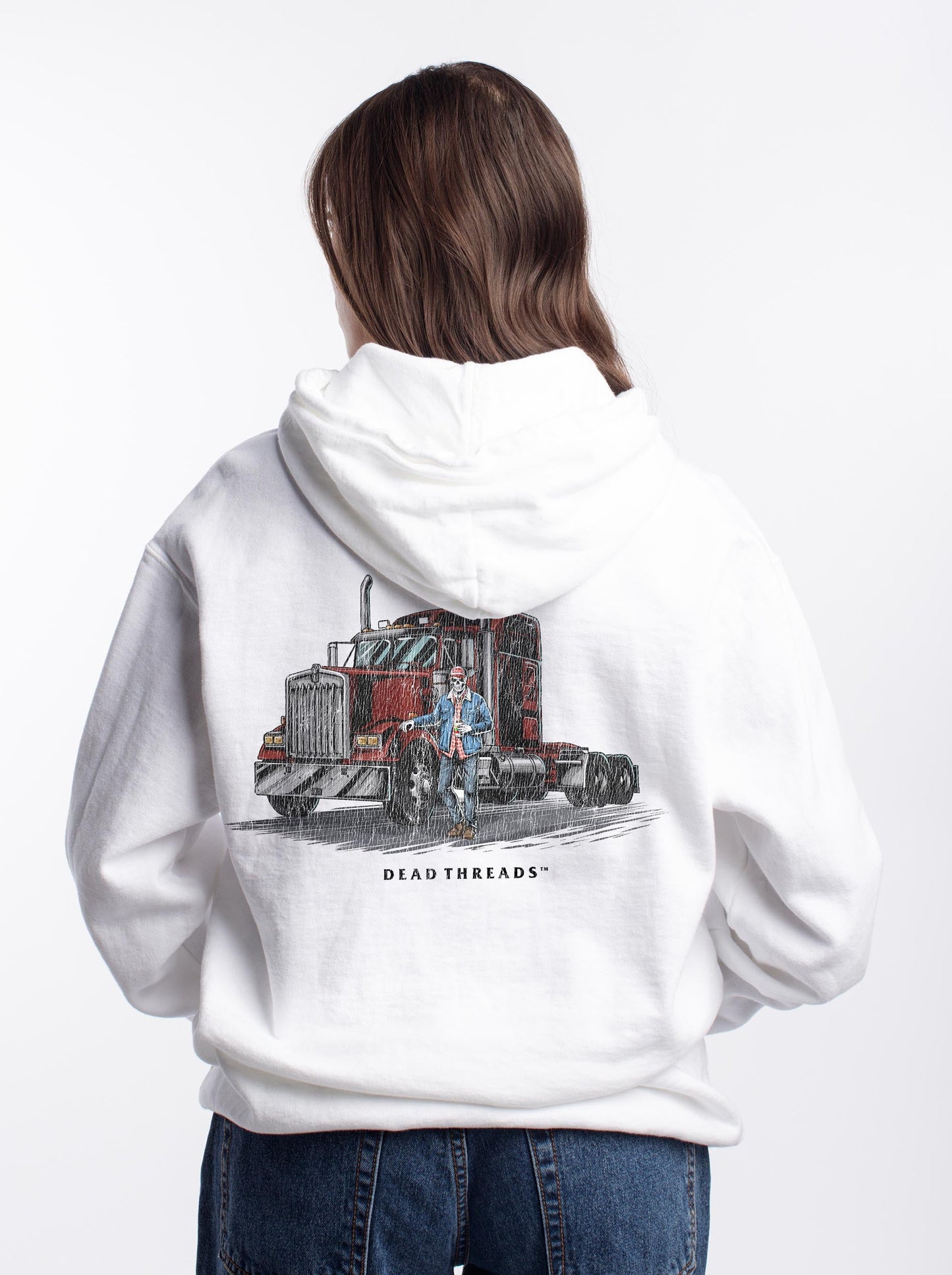 TRUCKED UP - “DT ESSENTIAL" HOODIE – Hoodie – Dead Threads Apparel
