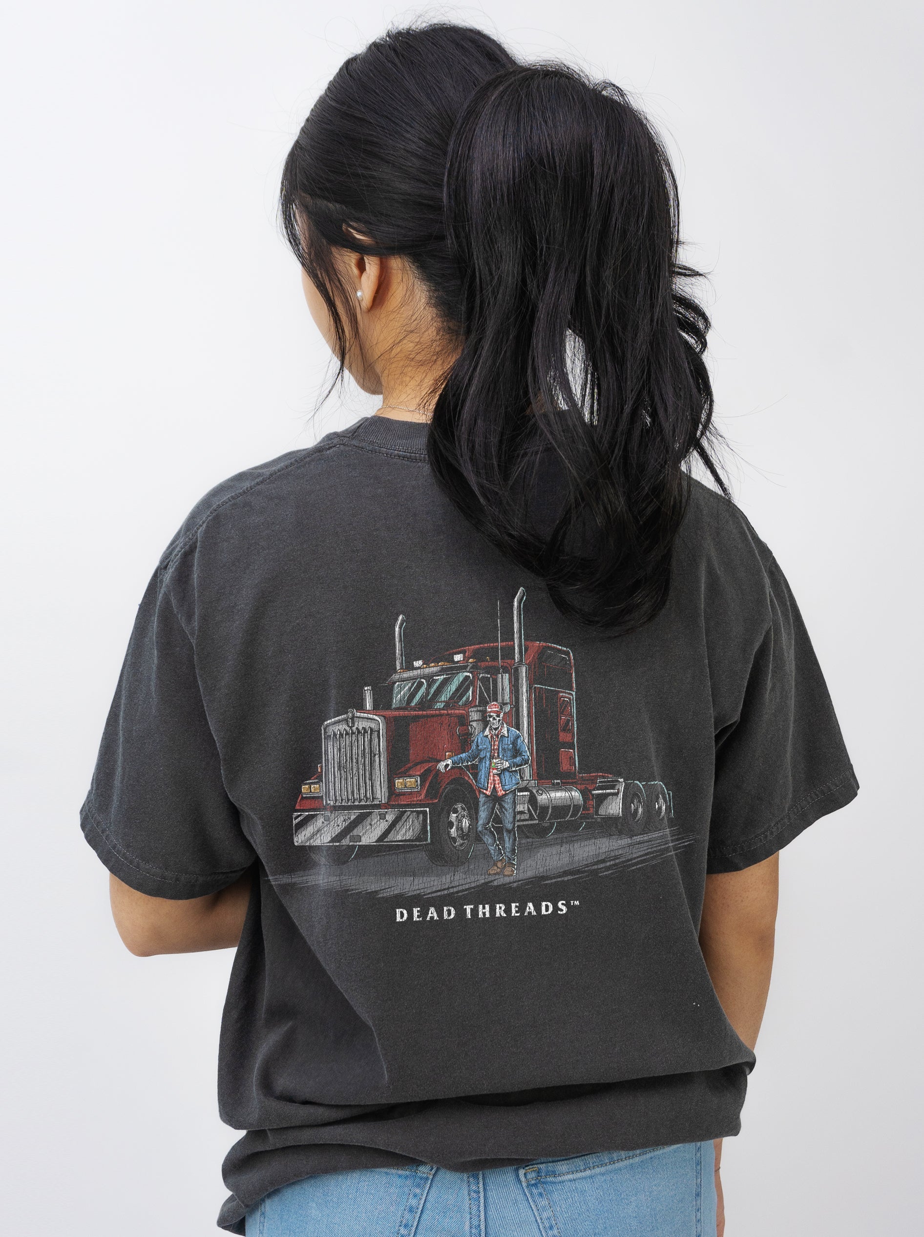 TRUCKED UP - “DT ESSENTIAL" PREMIUM T - SHIRT – T-Shirt – Dead Threads Apparel