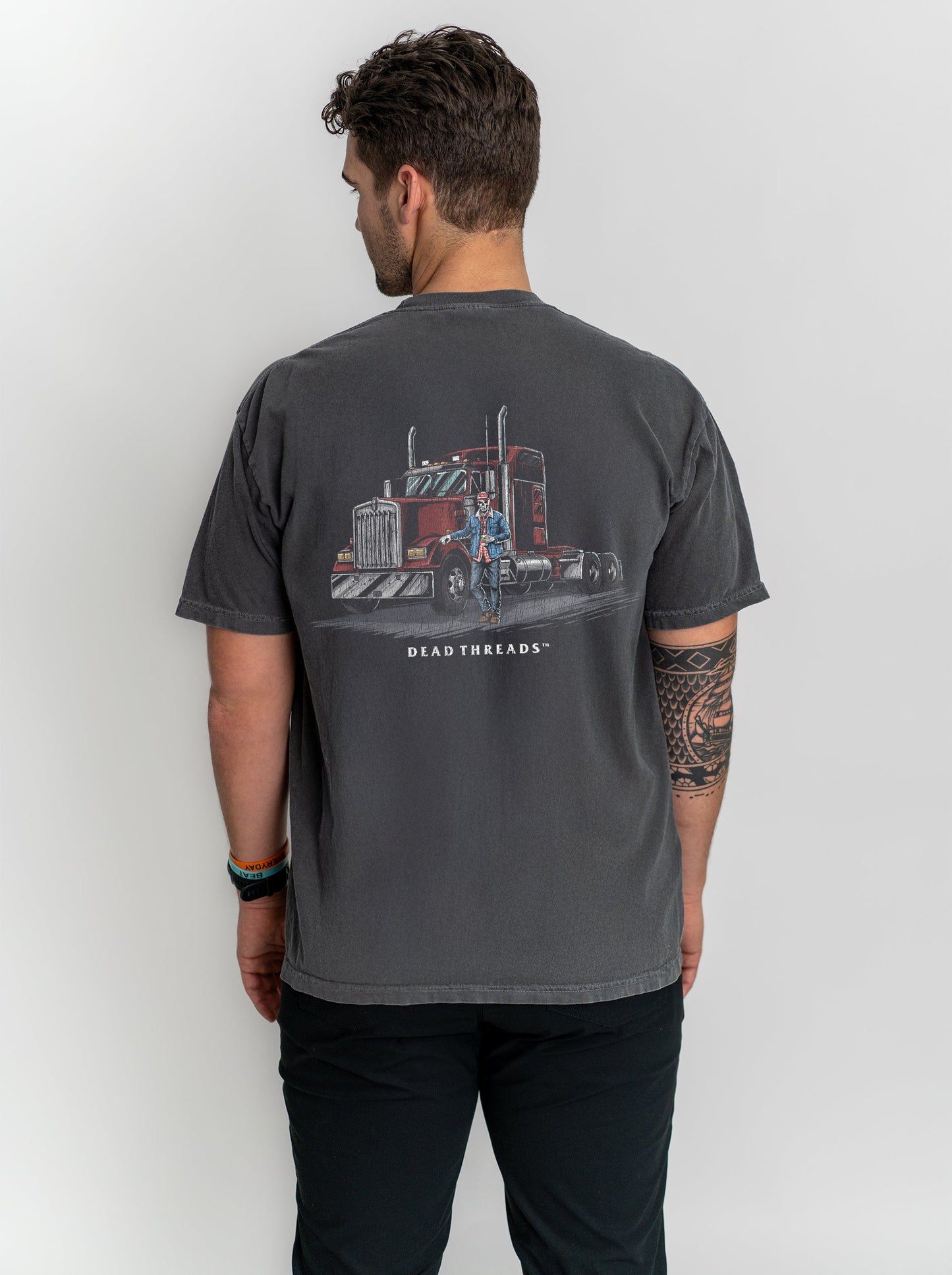 TRUCKED UP - “DT ESSENTIAL" PREMIUM T - SHIRT – T-Shirt – Dead Threads Apparel