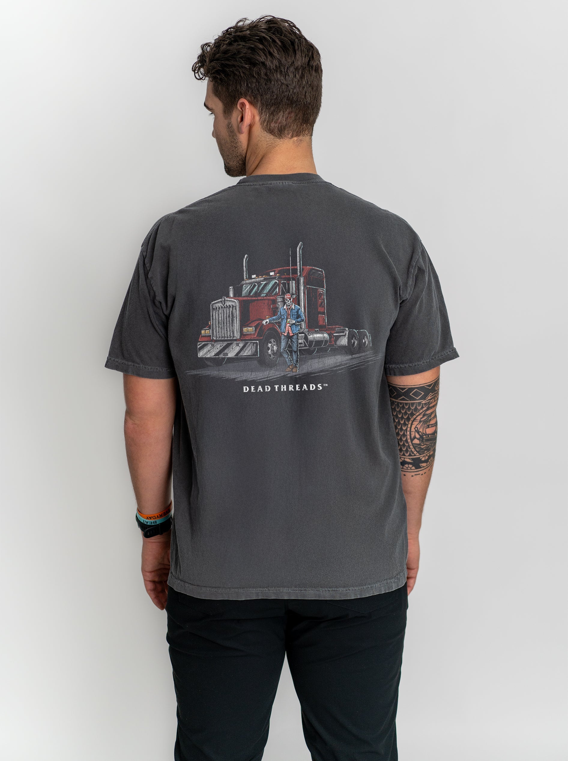 TRUCKED UP - “DT ESSENTIAL" PREMIUM T - SHIRT – T-Shirt – Dead Threads Apparel