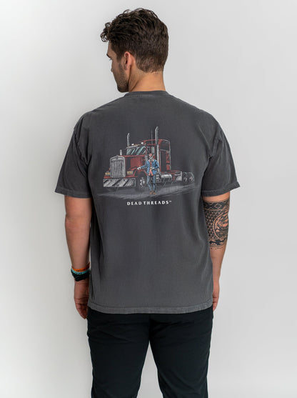 TRUCKED UP - “DT ESSENTIAL" PREMIUM T - SHIRT – T-Shirt – Dead Threads Apparel