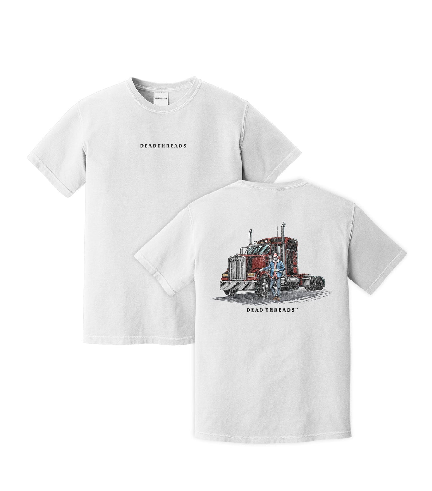 TRUCKED UP - “DT ESSENTIAL" PREMIUM T - SHIRT – T-Shirt – Dead Threads Apparel