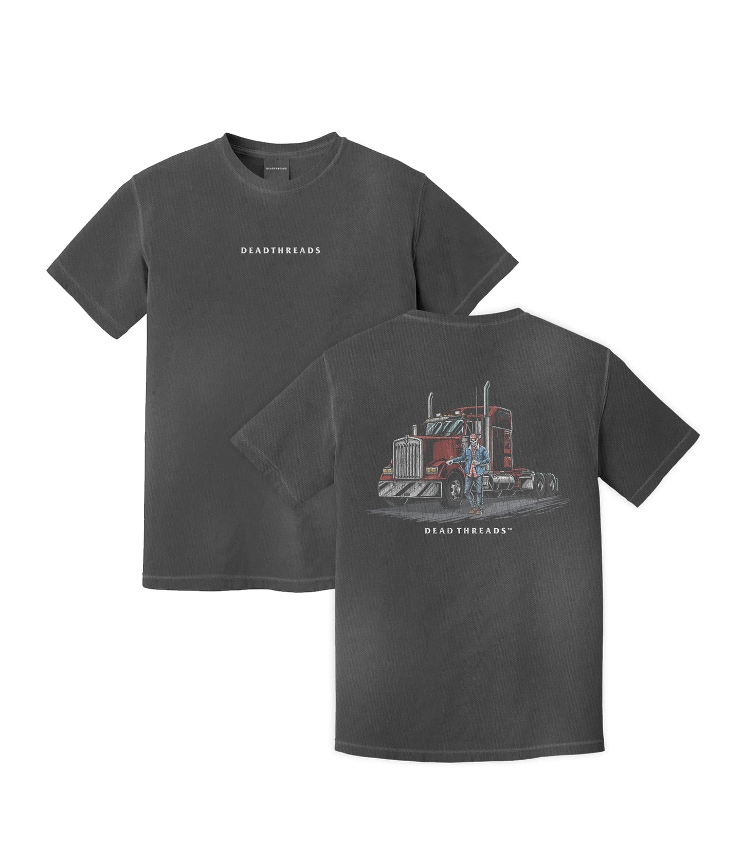 TRUCKED UP - “DT ESSENTIAL" PREMIUM T - SHIRT – T-Shirt – Dead Threads Apparel