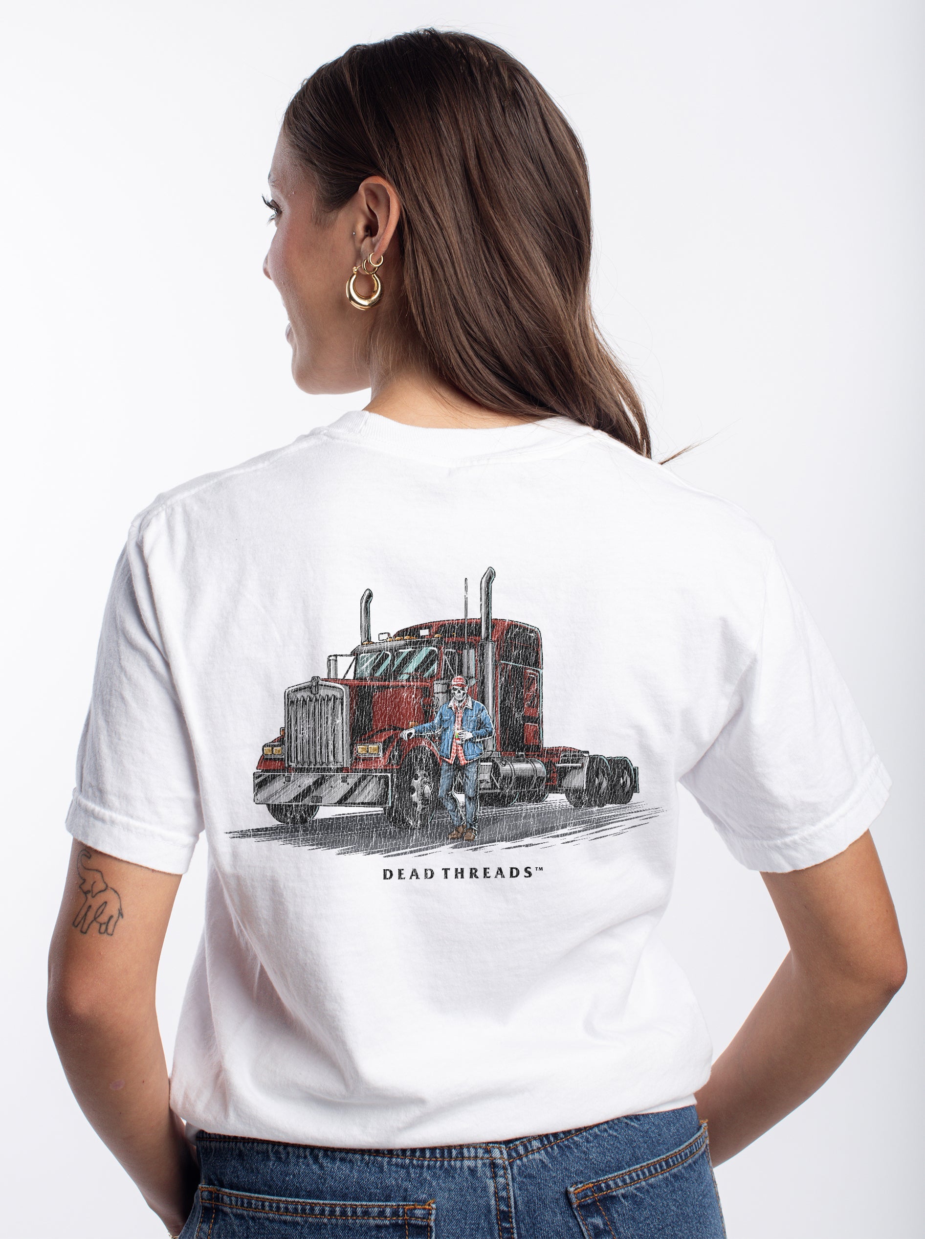 TRUCKED UP - “DT ESSENTIAL" PREMIUM T - SHIRT – T-Shirt – Dead Threads Apparel