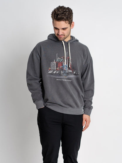 TRUCKED UP - LIGHTWEIGHT HOODIE – Lightweight – Dead Threads Apparel