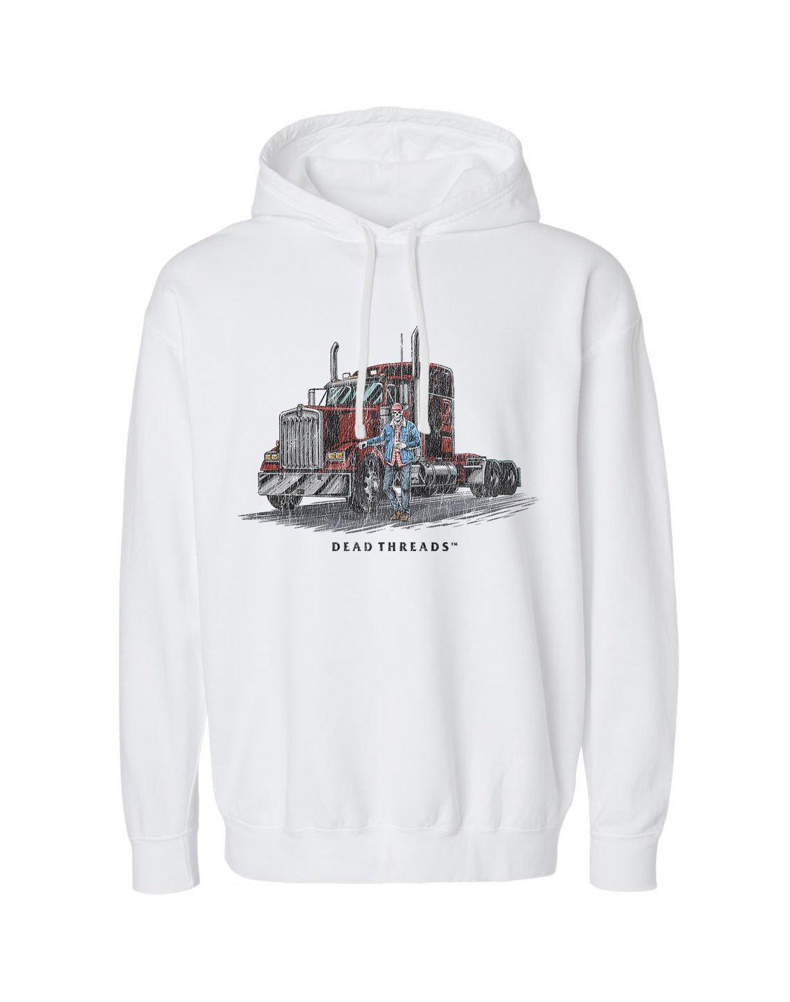 TRUCKED UP - LIGHTWEIGHT HOODIE – Lightweight – Dead Threads Apparel