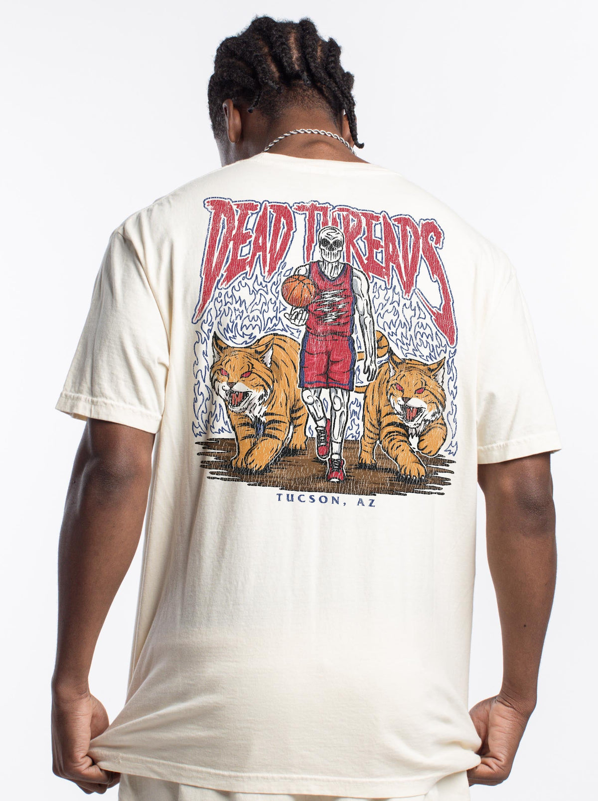 TUCSON BASKETBALL - “DT ESSENTIAL" PREMIUM T-SHIRT – T-Shirt – Dead Threads Apparel
