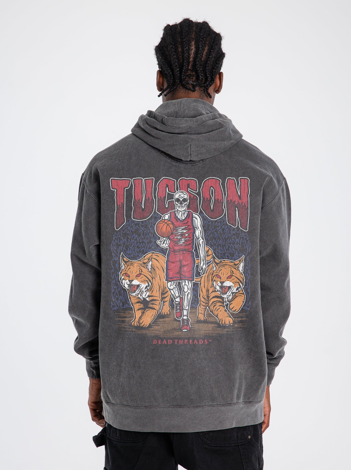 TUCSON BASKETBALL - HOODIE – Hoodie – Dead Threads Apparel
