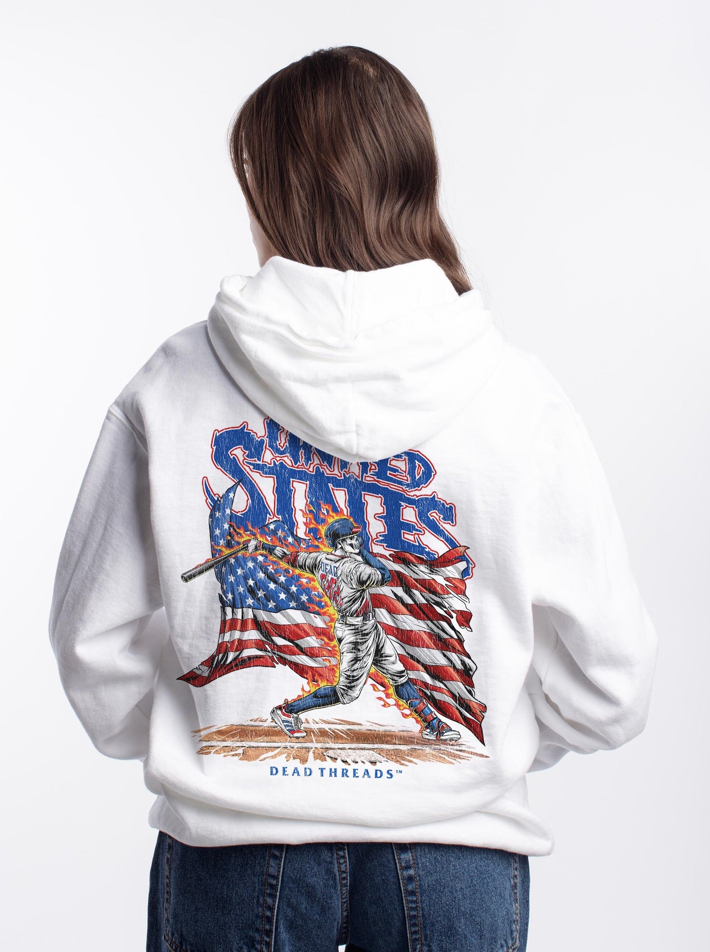 USA BASEBALL - “DT ESSENTIAL" HOODIE – Hoodie – Dead Threads Apparel