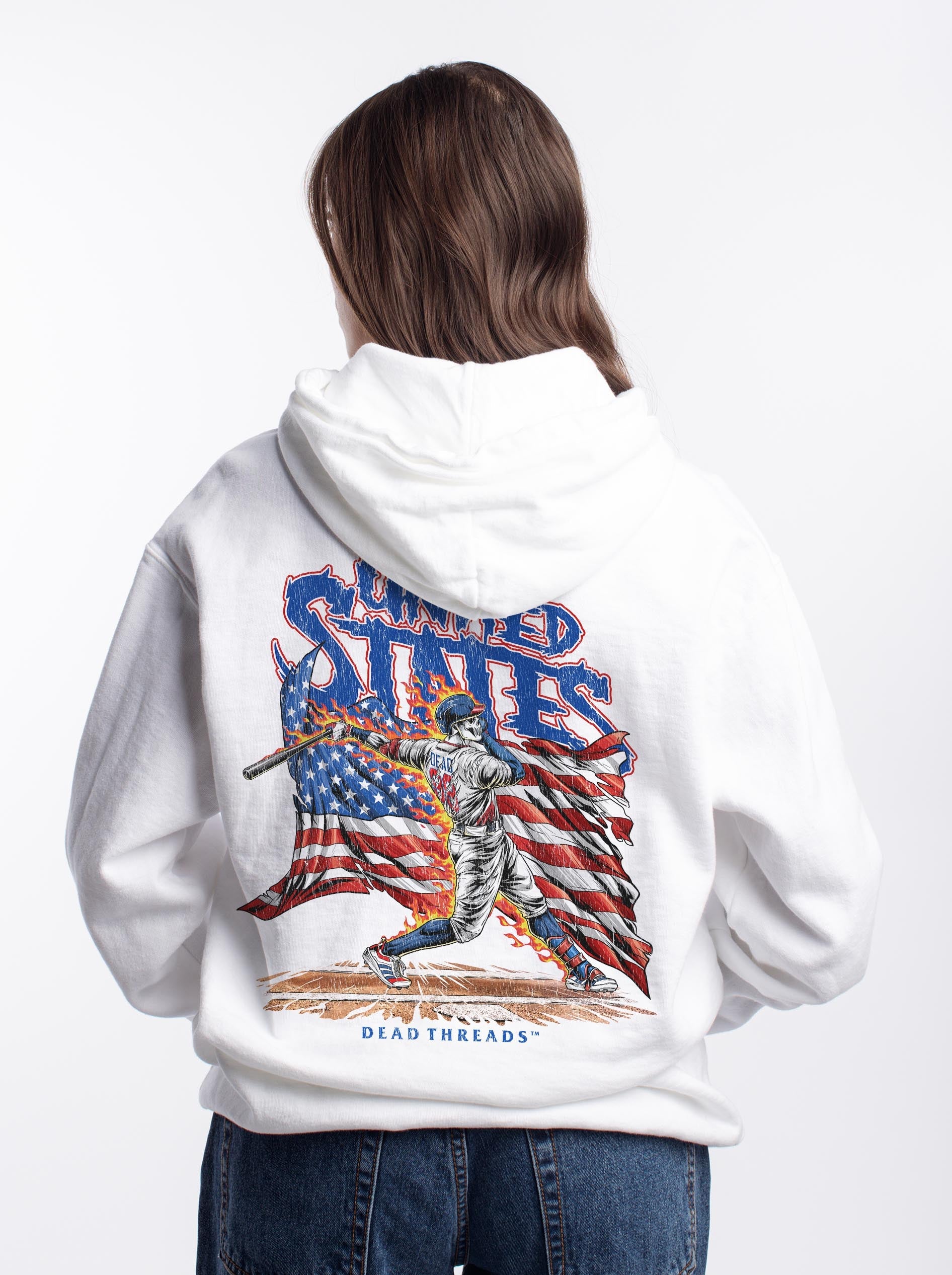 USA BASEBALL - “DT ESSENTIAL" HOODIE – Hoodie – Dead Threads Apparel