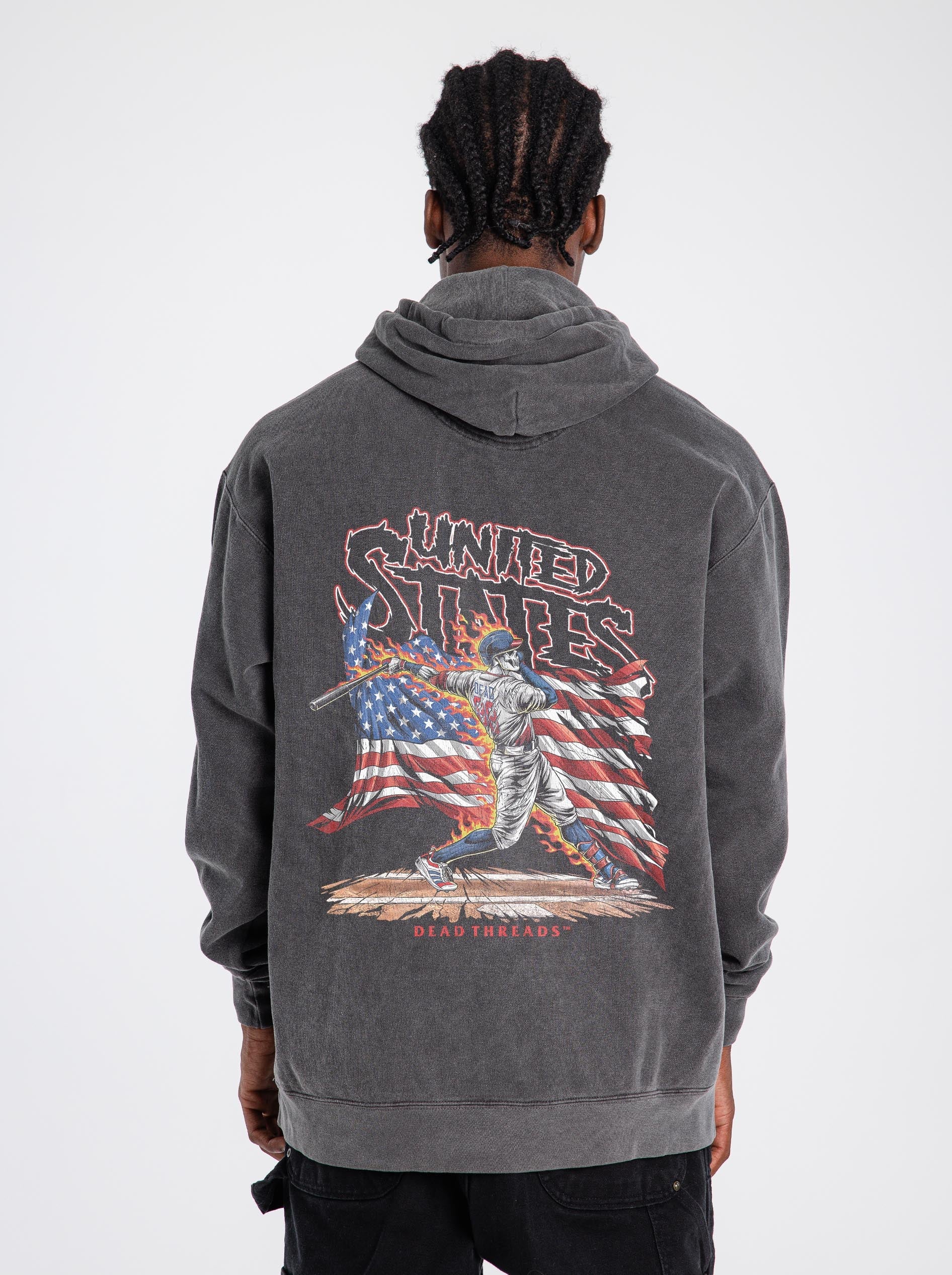 USA BASEBALL - “DT ESSENTIAL" HOODIE – Hoodie – Dead Threads Apparel
