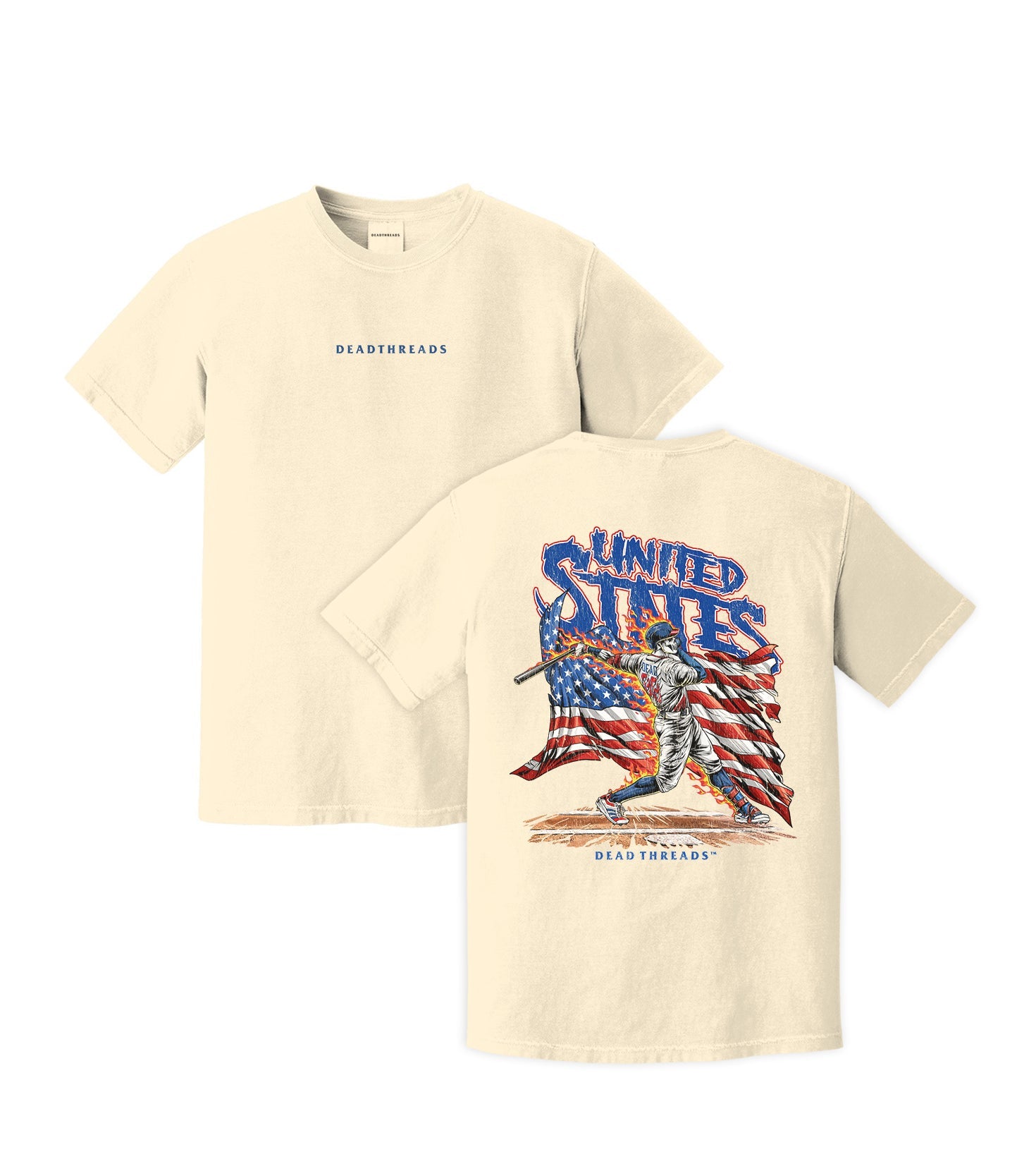 USA BASEBALL - “DT ESSENTIAL" PREMIUM T - SHIRT – T-Shirt – Dead Threads Apparel