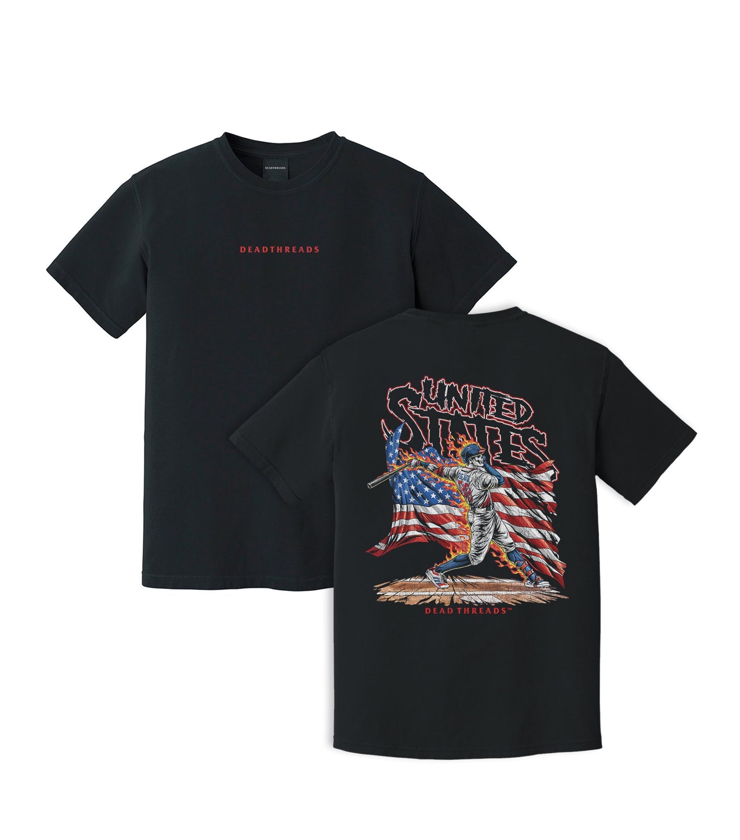 USA BASEBALL - “DT ESSENTIAL" PREMIUM T - SHIRT – T-Shirt – Dead Threads Apparel