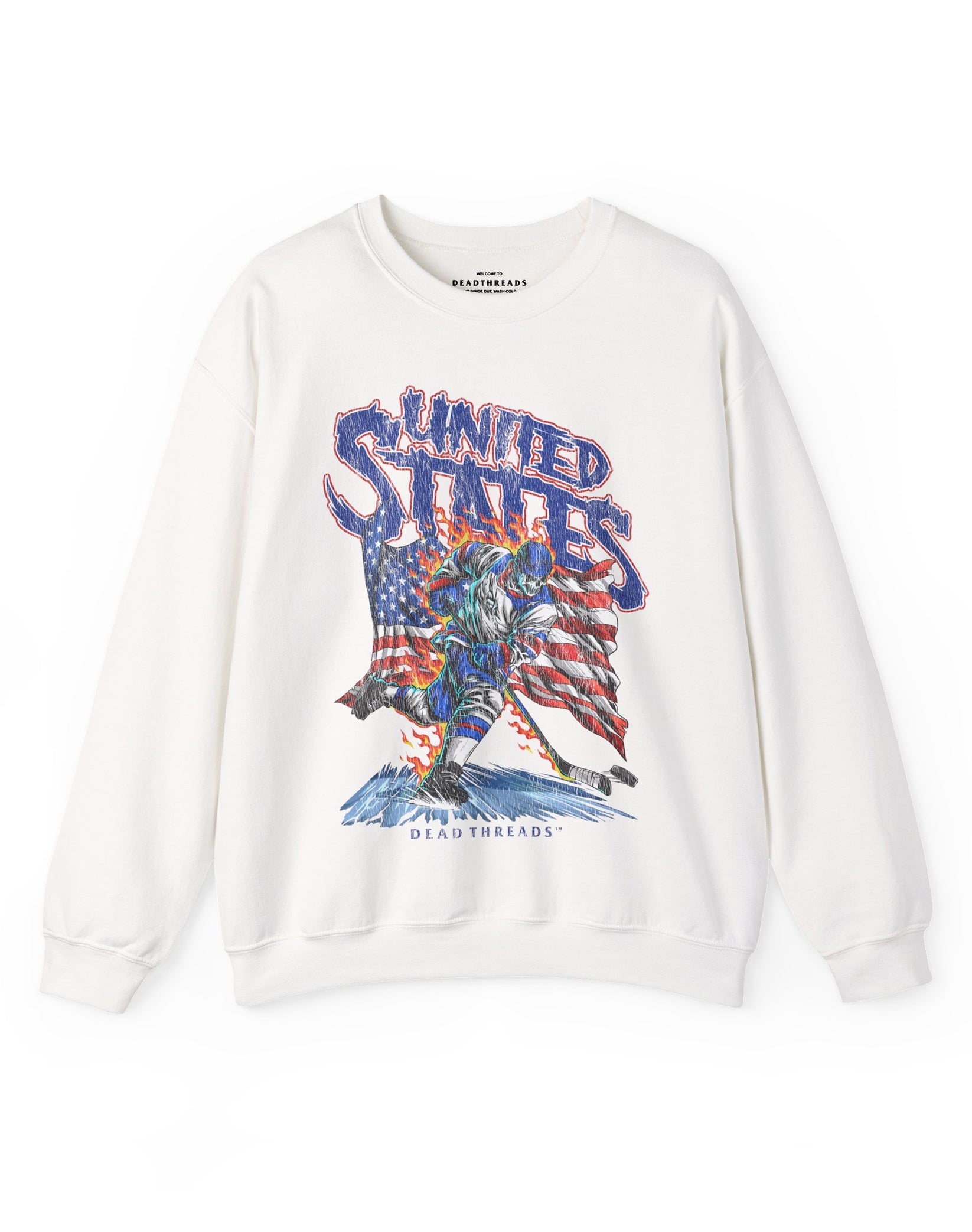 USA HOCKEY v1 CREWNECK SWEATSHIRT – Sweatshirt – Dead Threads Apparel