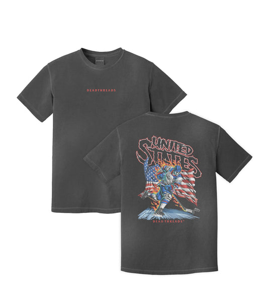 USA HOCKEY v1 - “DT ESSENTIAL" PREMIUM T - SHIRT (LIMITED) – T-Shirt – Dead Threads Apparel