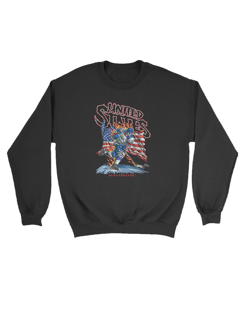 USA HOCKEY v1 KIDS CREWNECK SWEATSHIRT (LIMITED) – Kids clothes – Dead Threads Apparel