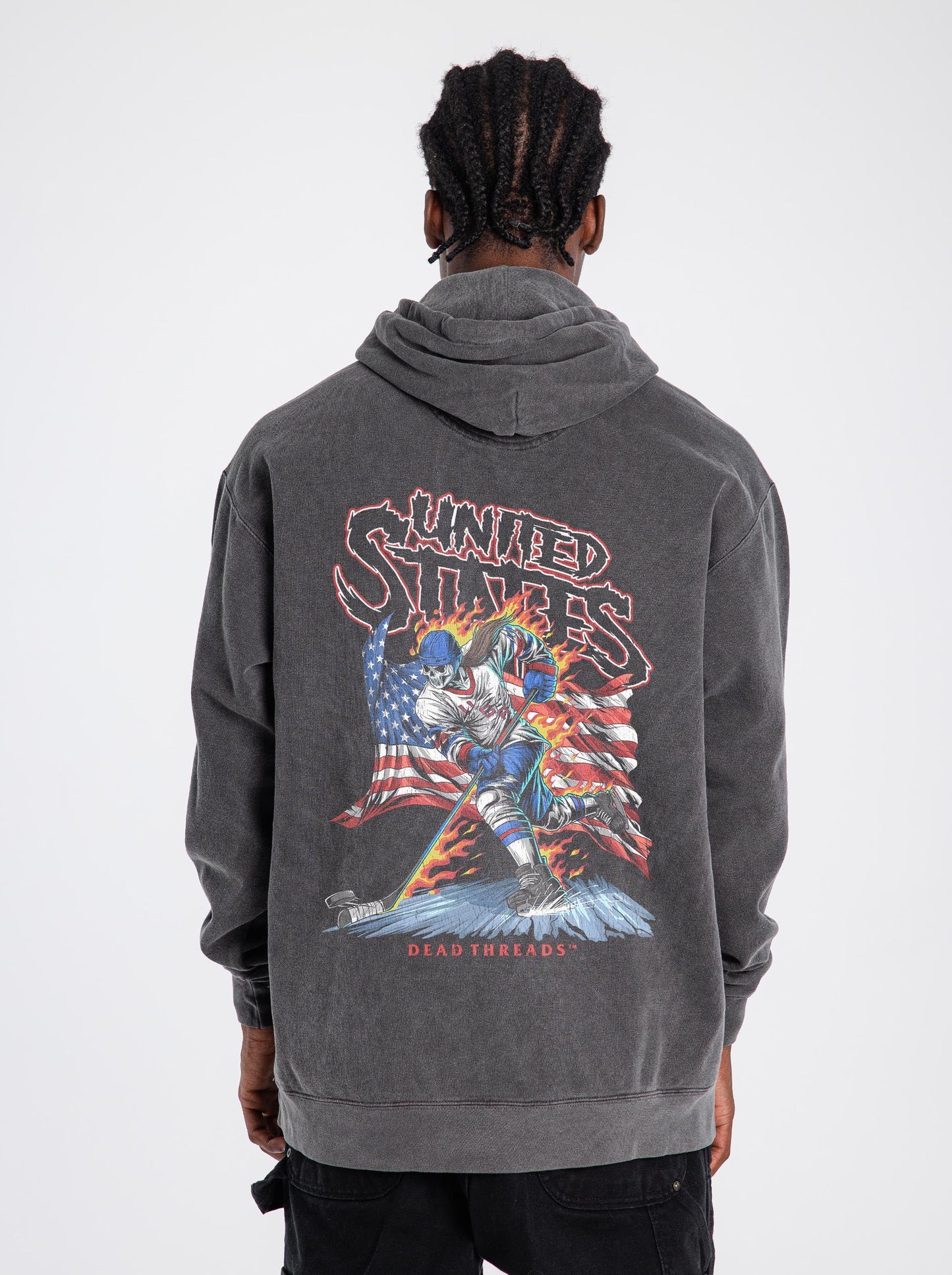 USA HOCKEY v1 (WOMEN) - “DT ESSENTIAL" HOODIE – Hoodie – Dead Threads Apparel