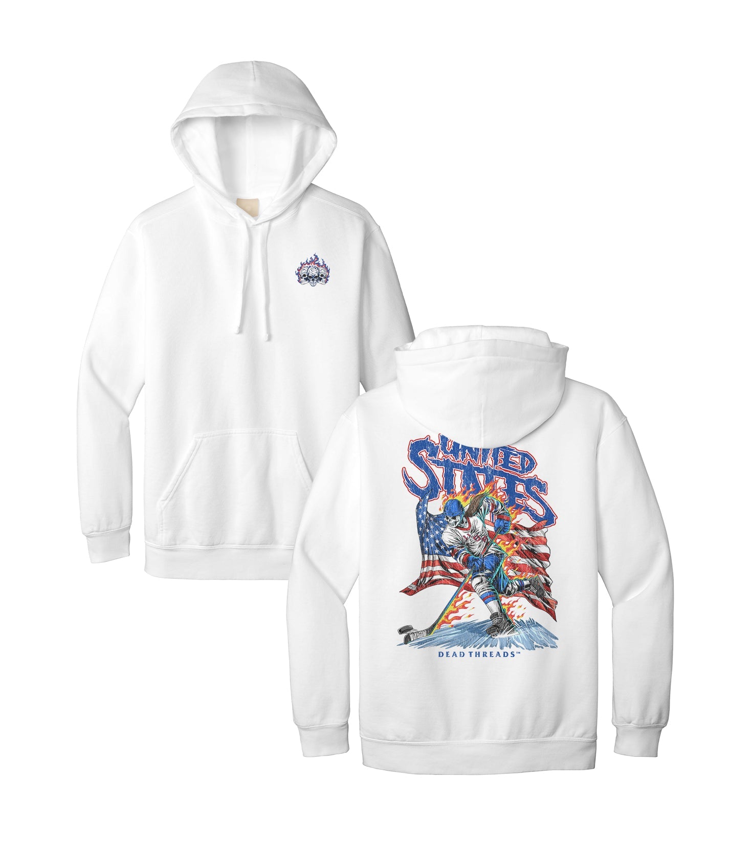 USA HOCKEY v1 (WOMEN) - HOODIE – Hoodie – Dead Threads Apparel