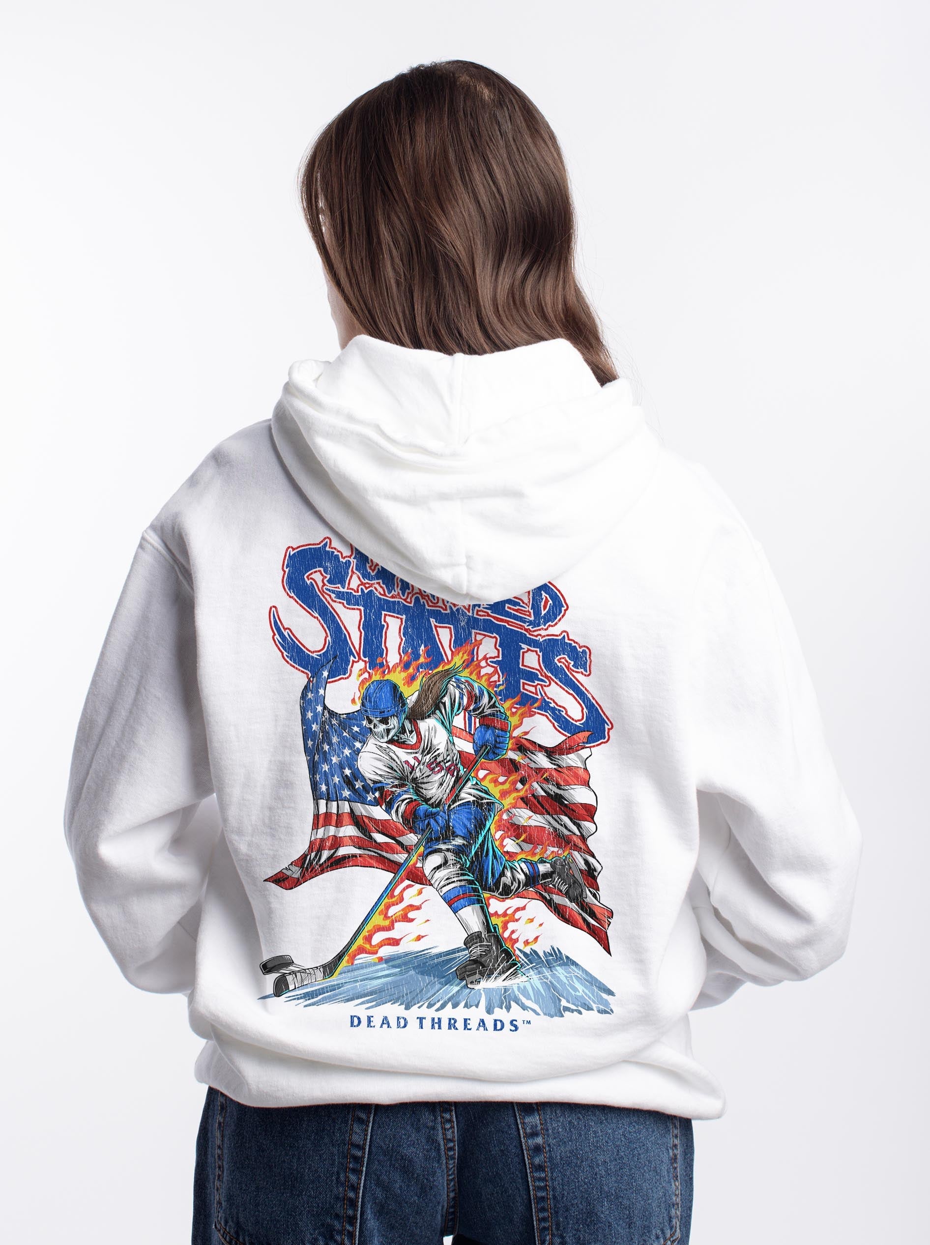 USA HOCKEY v1 (WOMEN) - HOODIE – Hoodie – Dead Threads Apparel