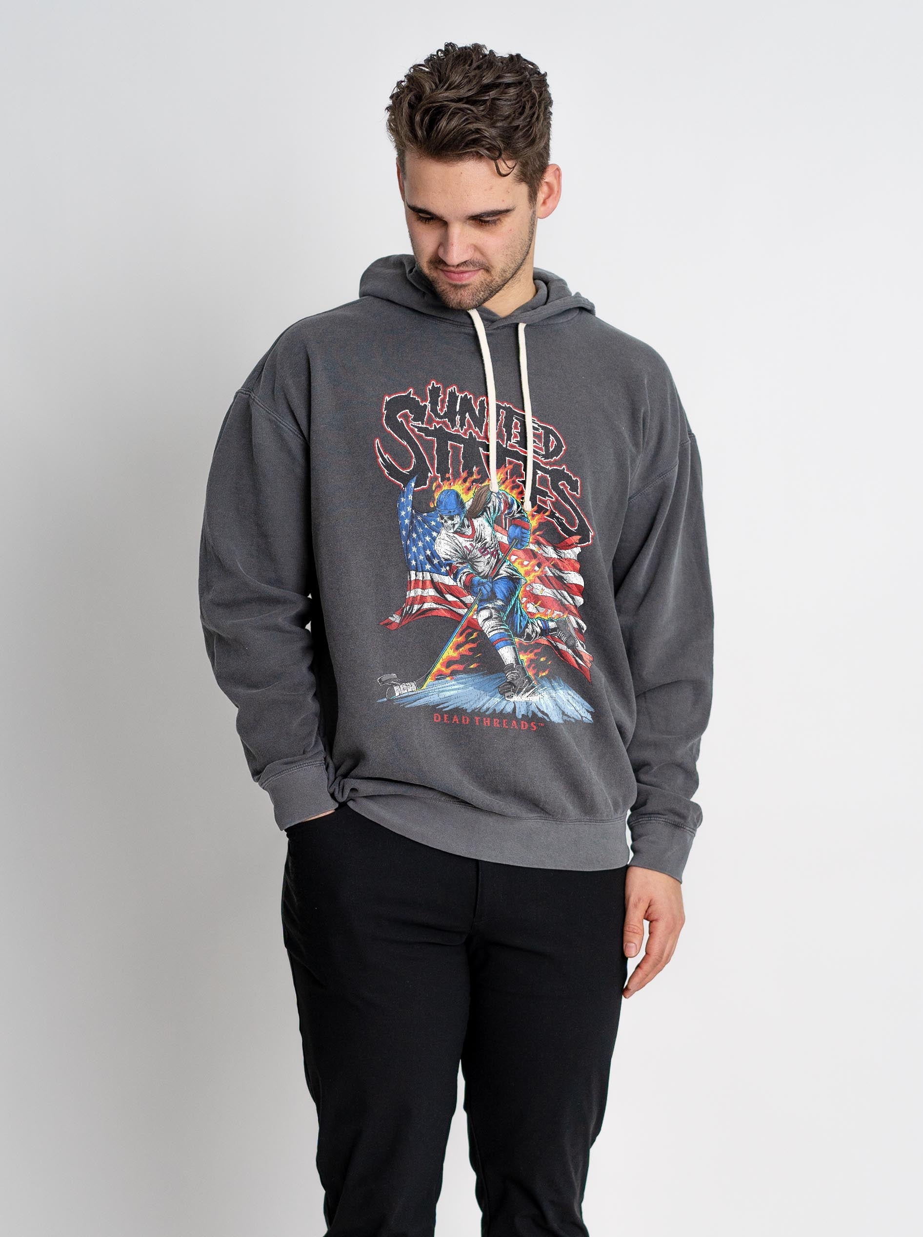 USA HOCKEY v1 (WOMEN) - LIGHTWEIGHT HOODIE – Lightweight – Dead Threads Apparel