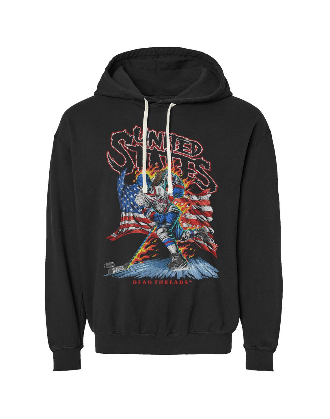 USA HOCKEY v1 (WOMEN) - LIGHTWEIGHT HOODIE – Lightweight – Dead Threads Apparel
