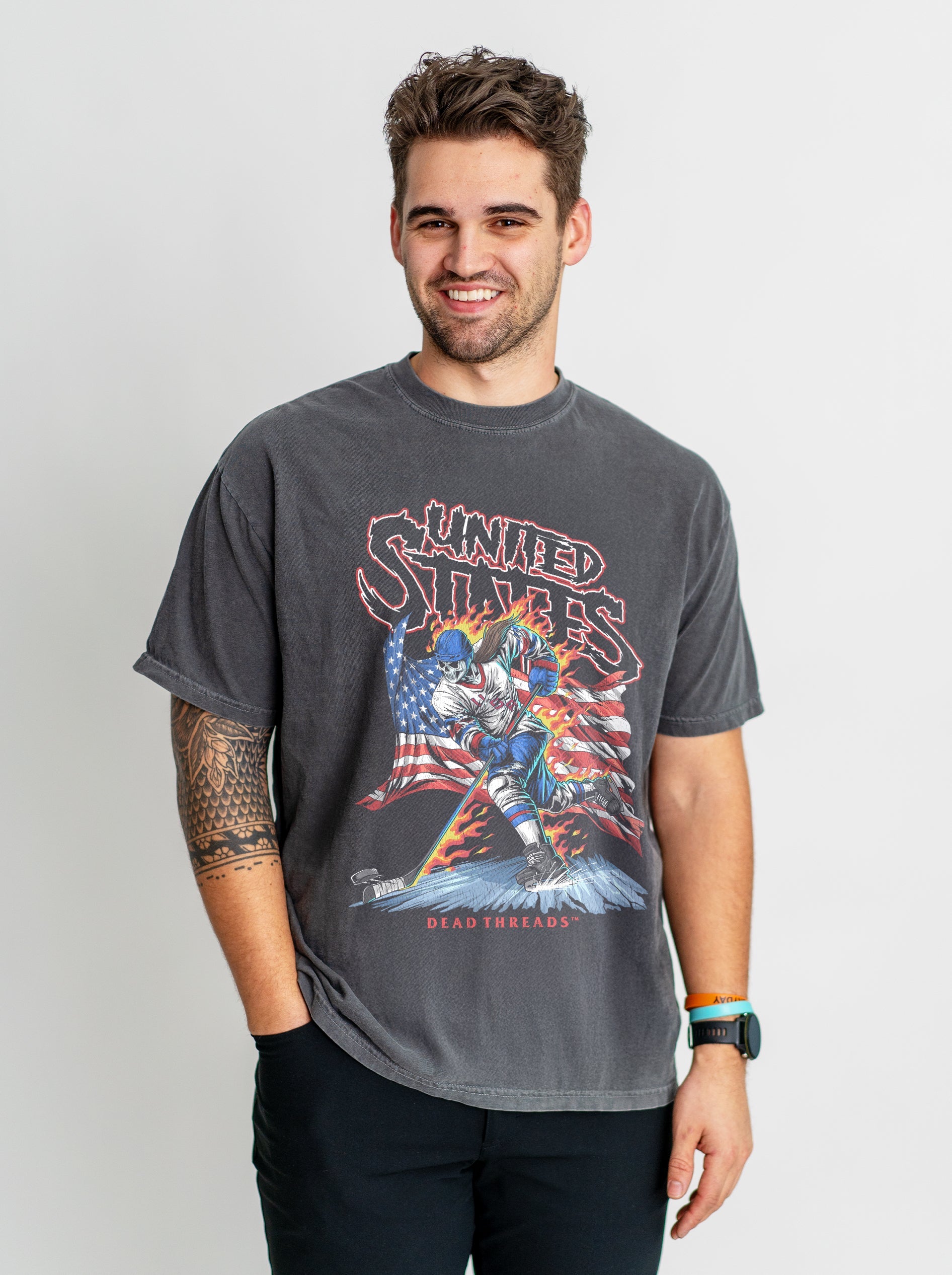 USA HOCKEY v1 (WOMEN) – T-Shirt – Dead Threads Apparel