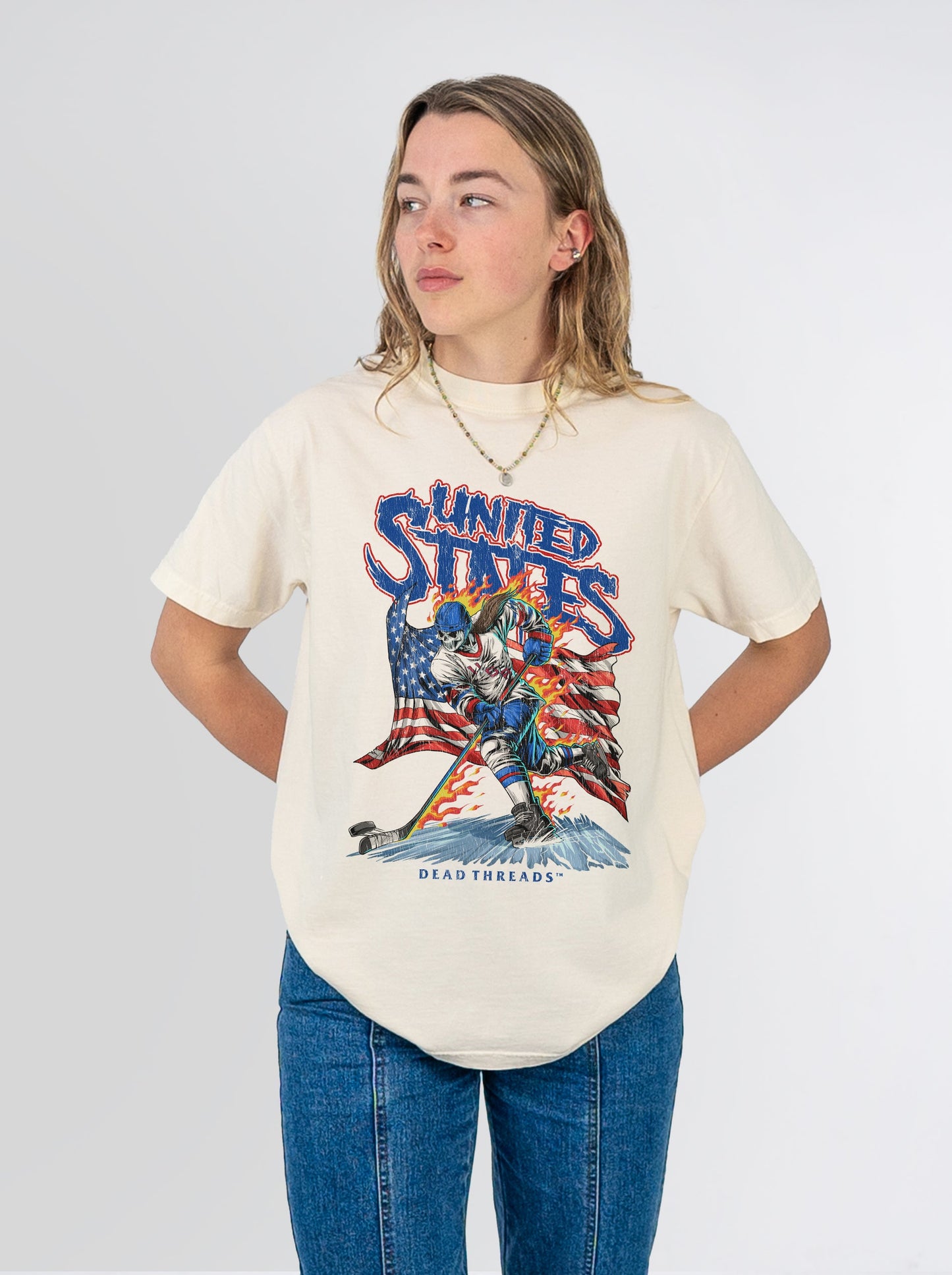 USA HOCKEY v1 (WOMEN) – T-Shirt – Dead Threads Apparel